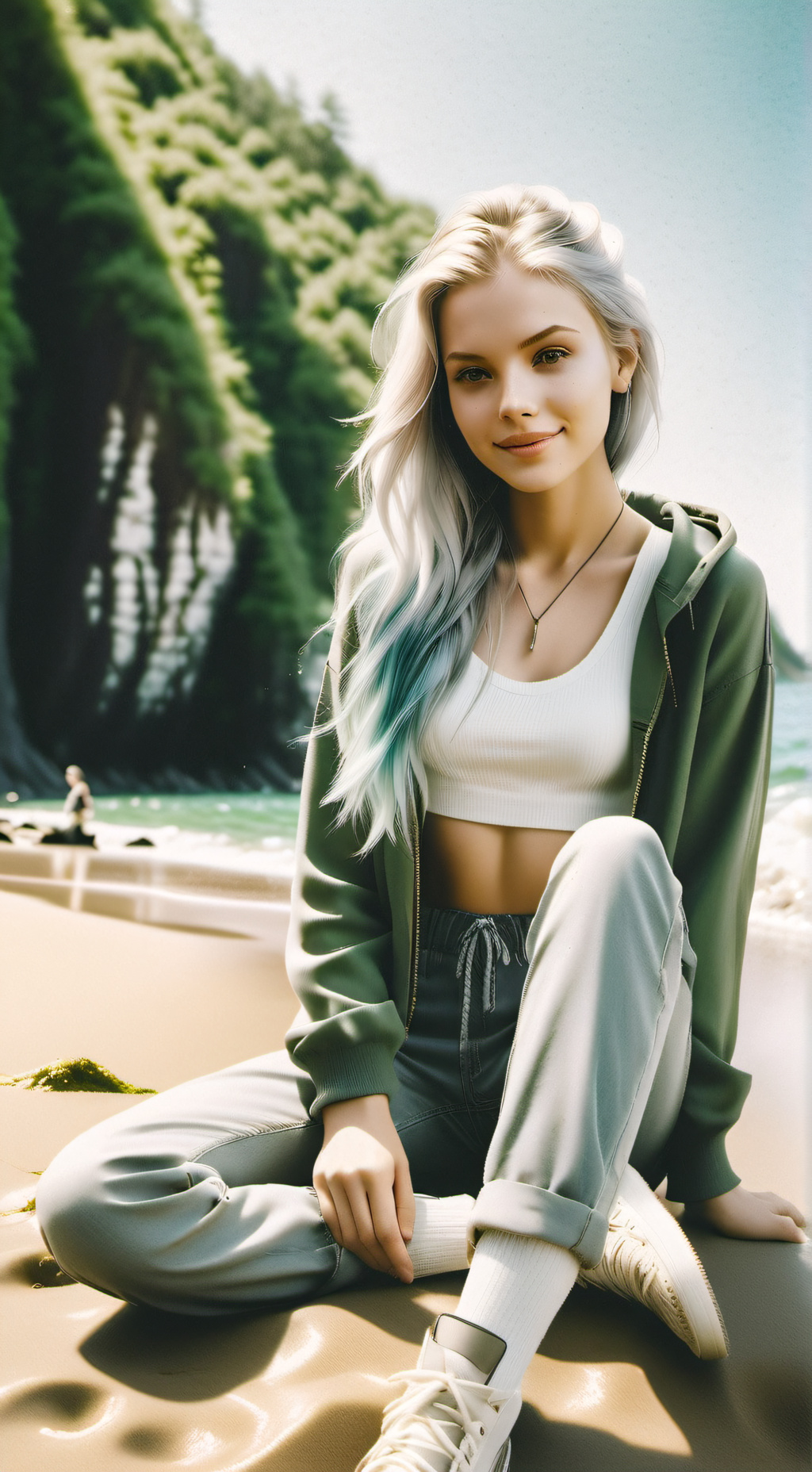 ai character: Sarah background