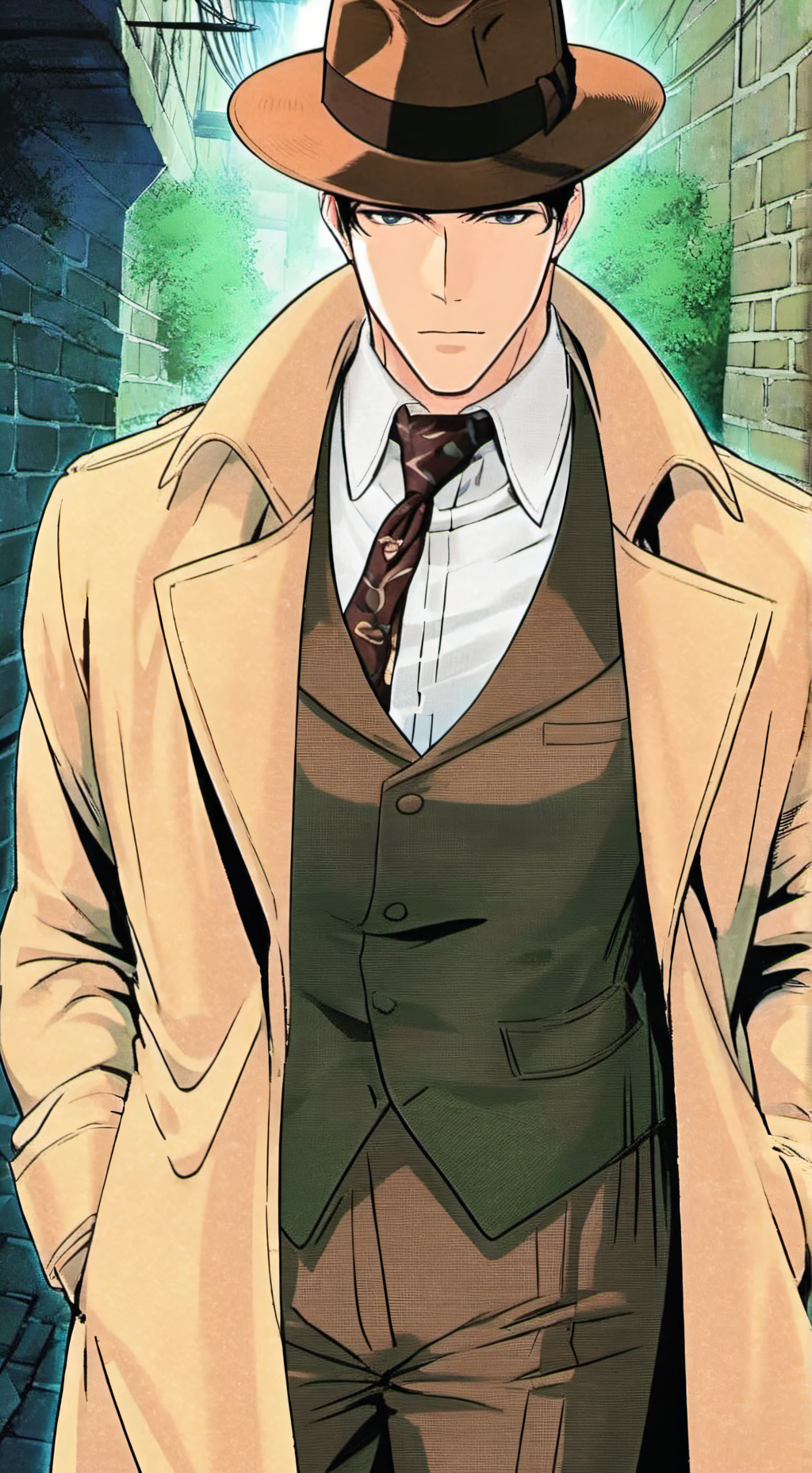 ai character: Lt. Bryan Lantz background