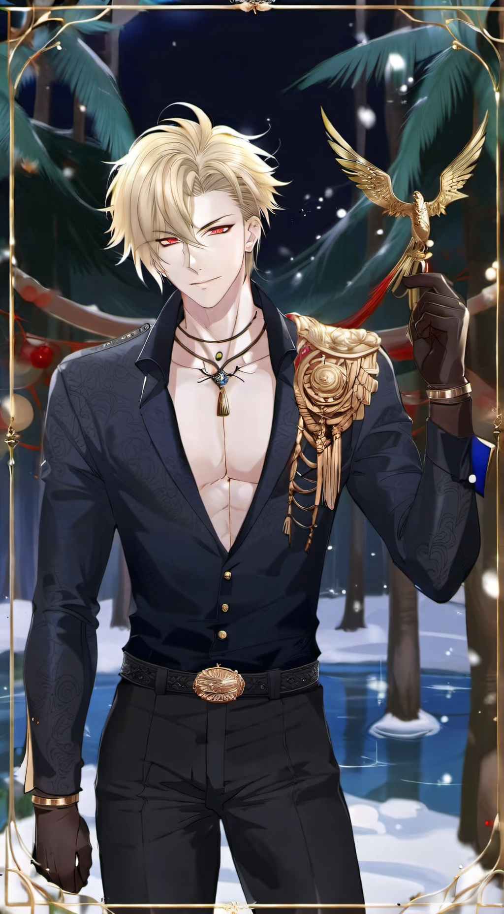 ai character: Théo background