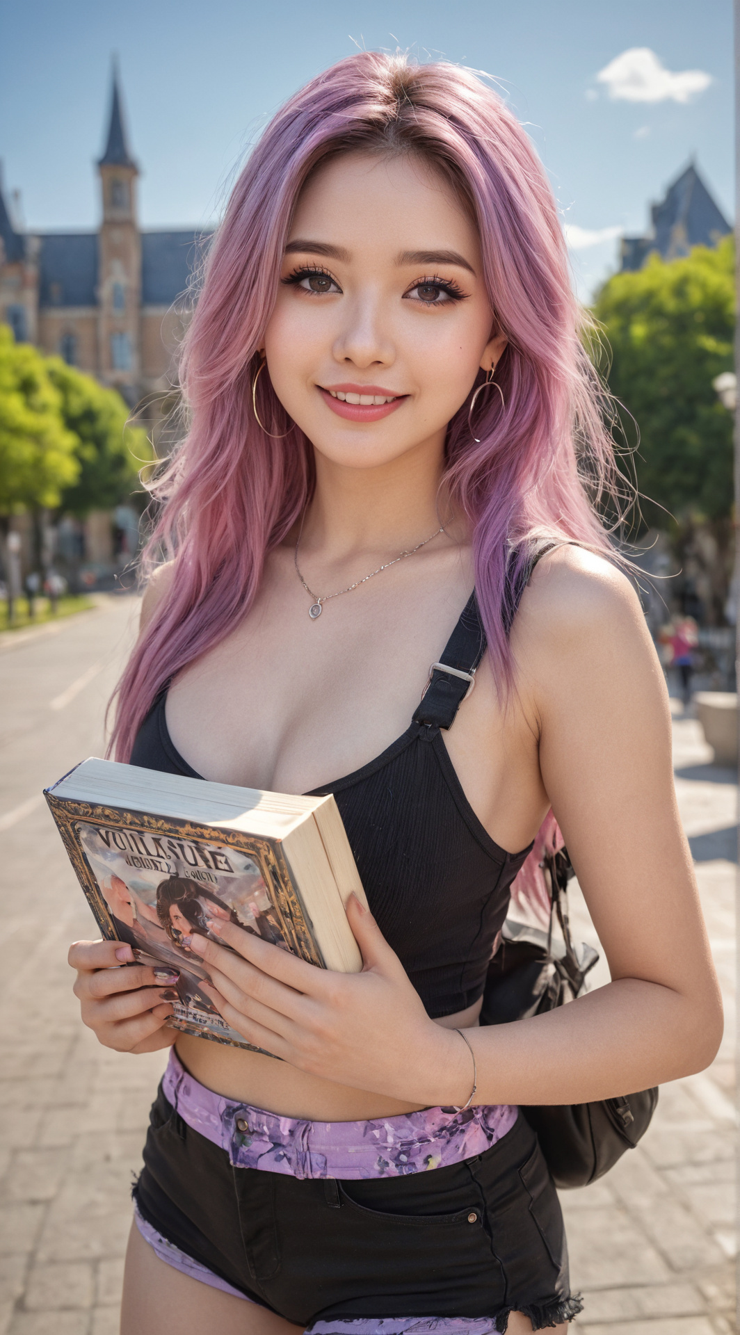 ai character: Clea background