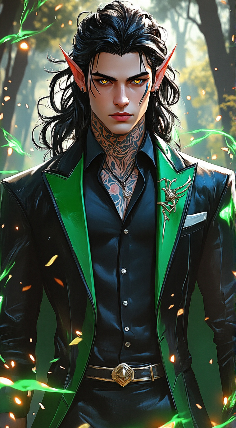 ai character: Klaus background