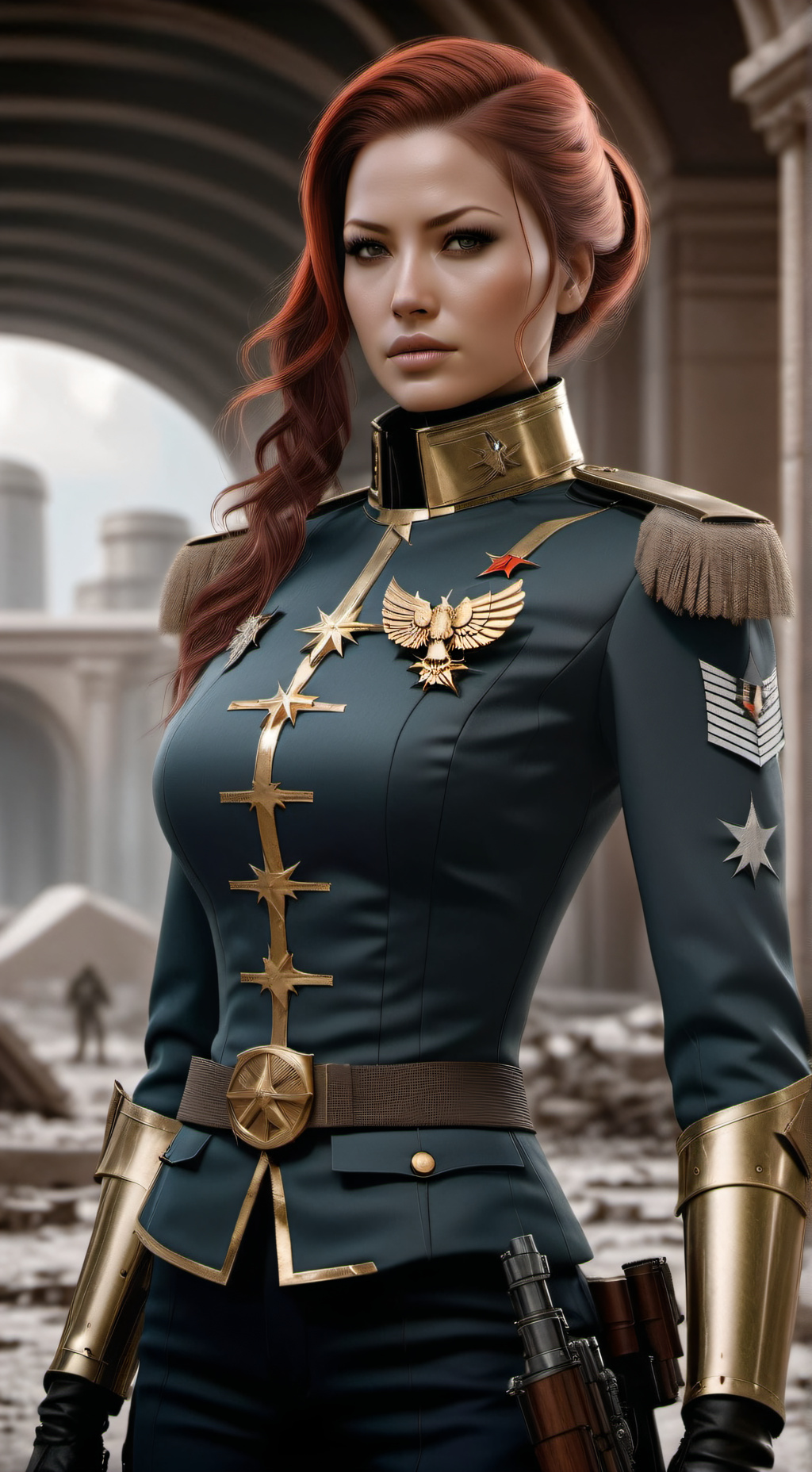 ai character: Commisar Petrushka background