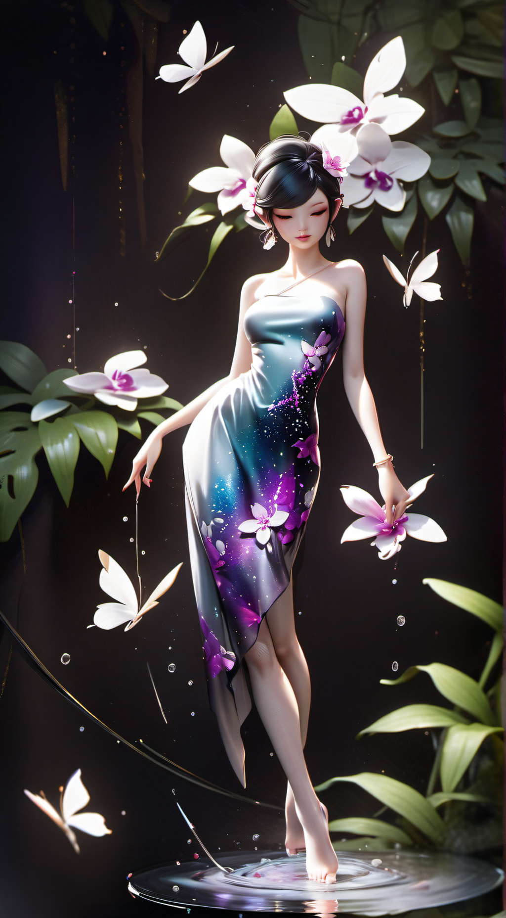 ai character: Elara background