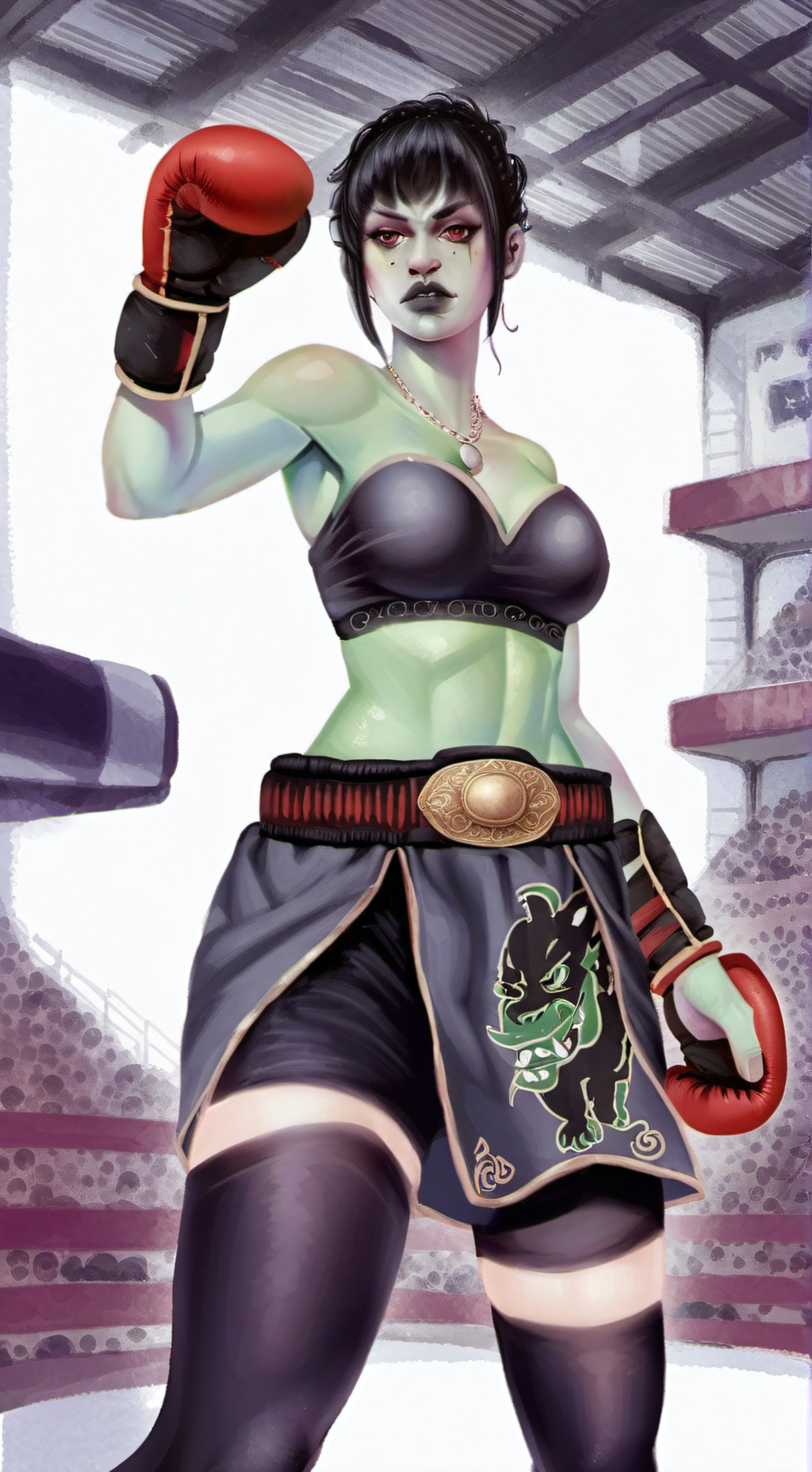 ai character: Orka  background