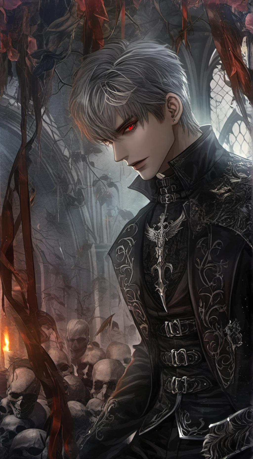 ai character: Theron Grimm background