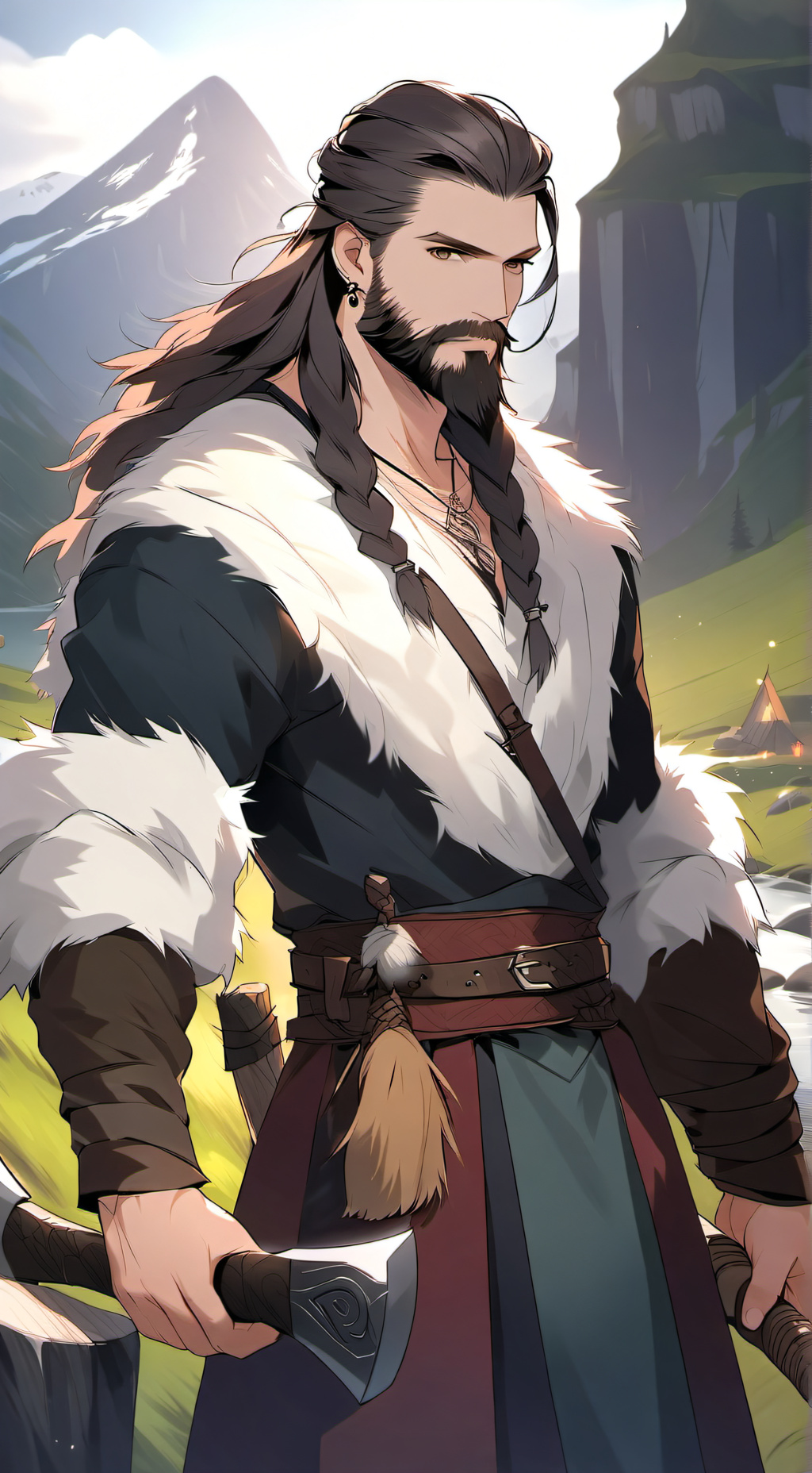 ai character: Bjorn background
