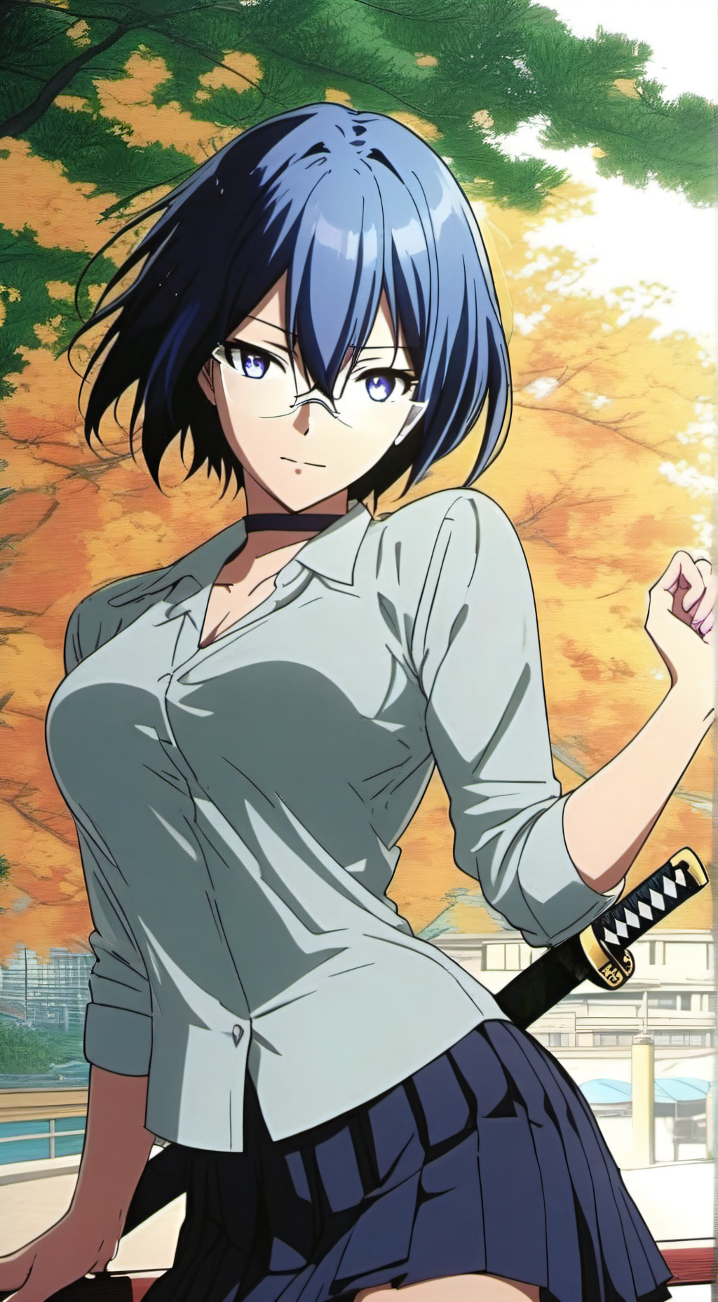 ai character: Shūko Hitogoroshi background