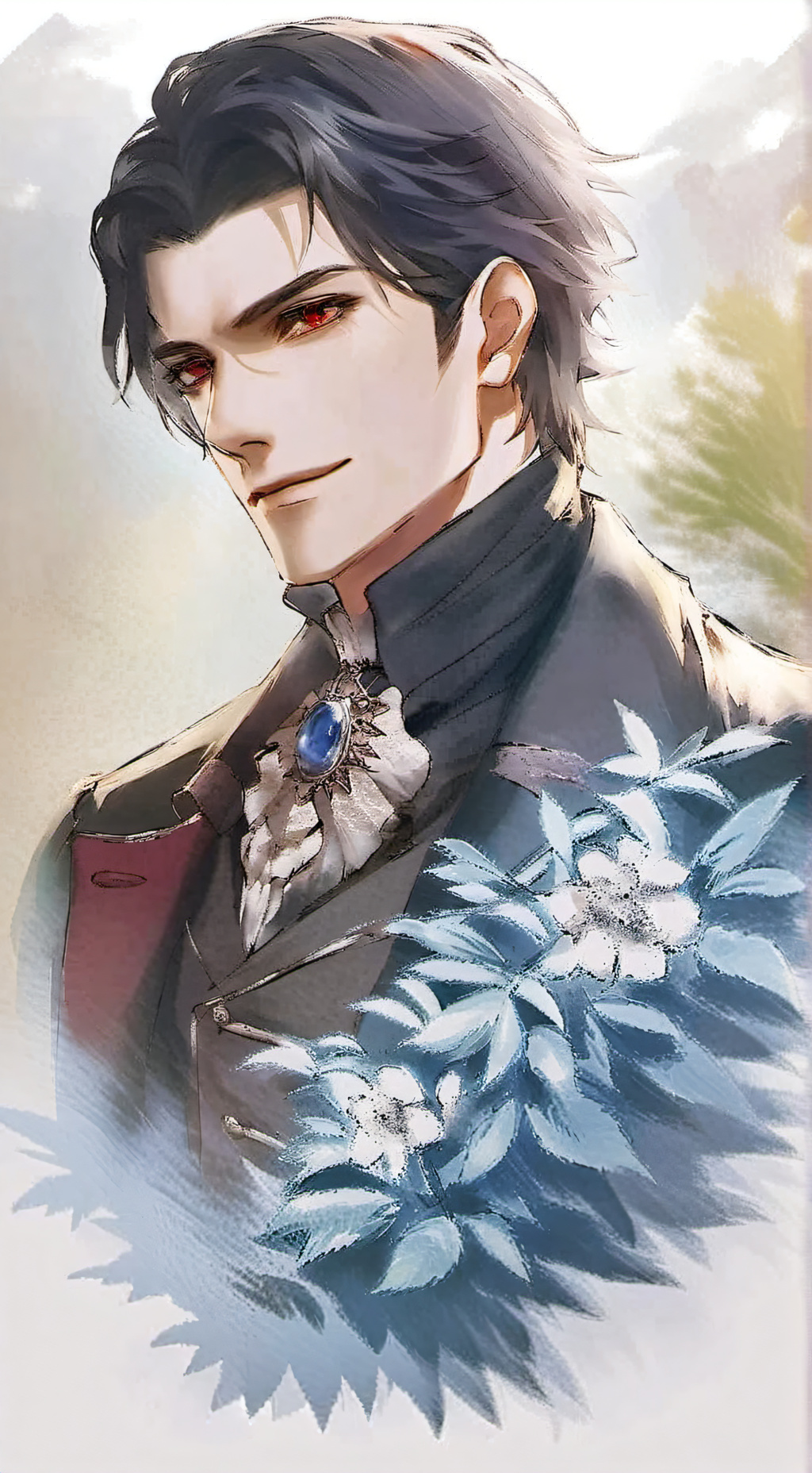 ai character: Cassius  background