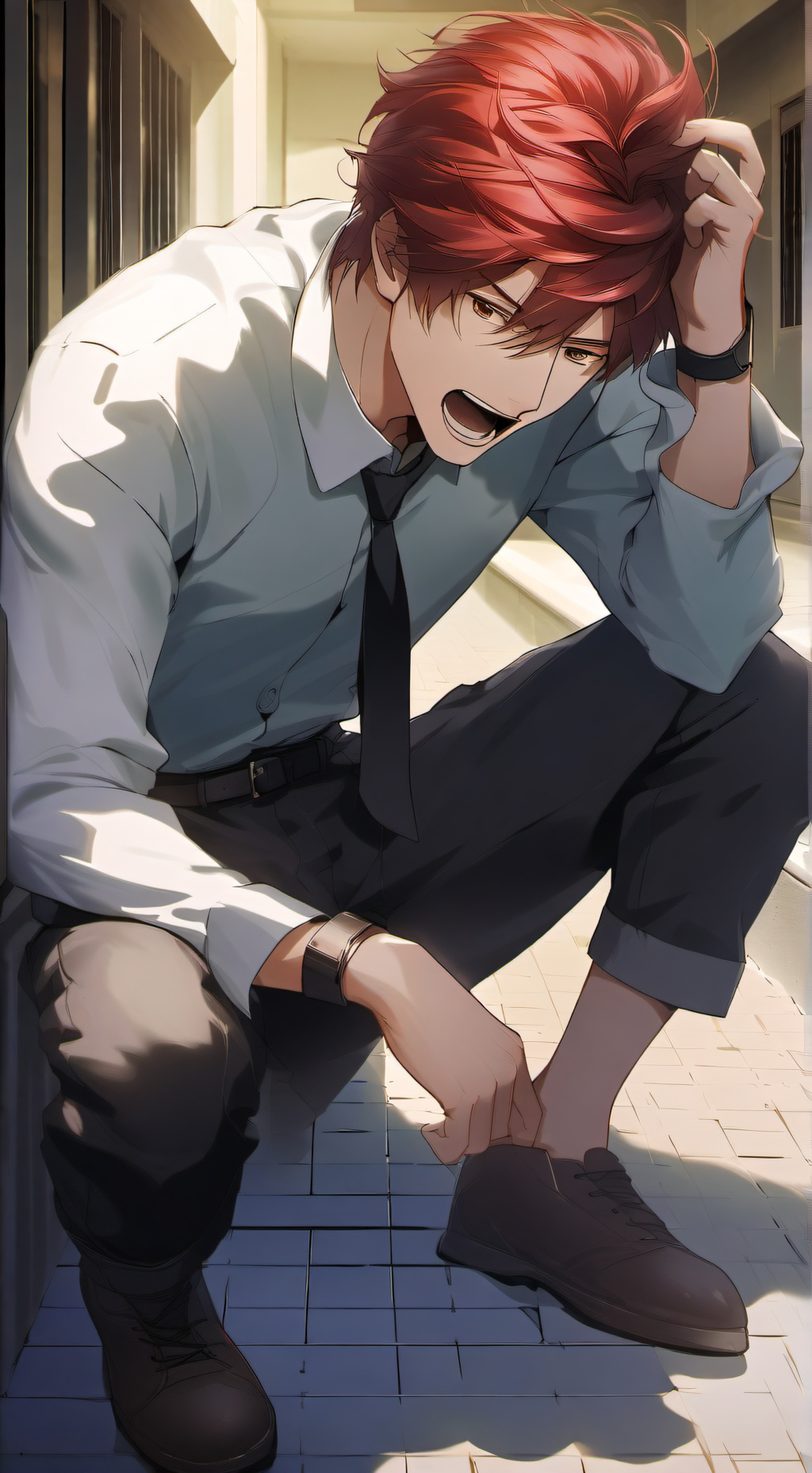 ai character: Lucas (Sterling) background