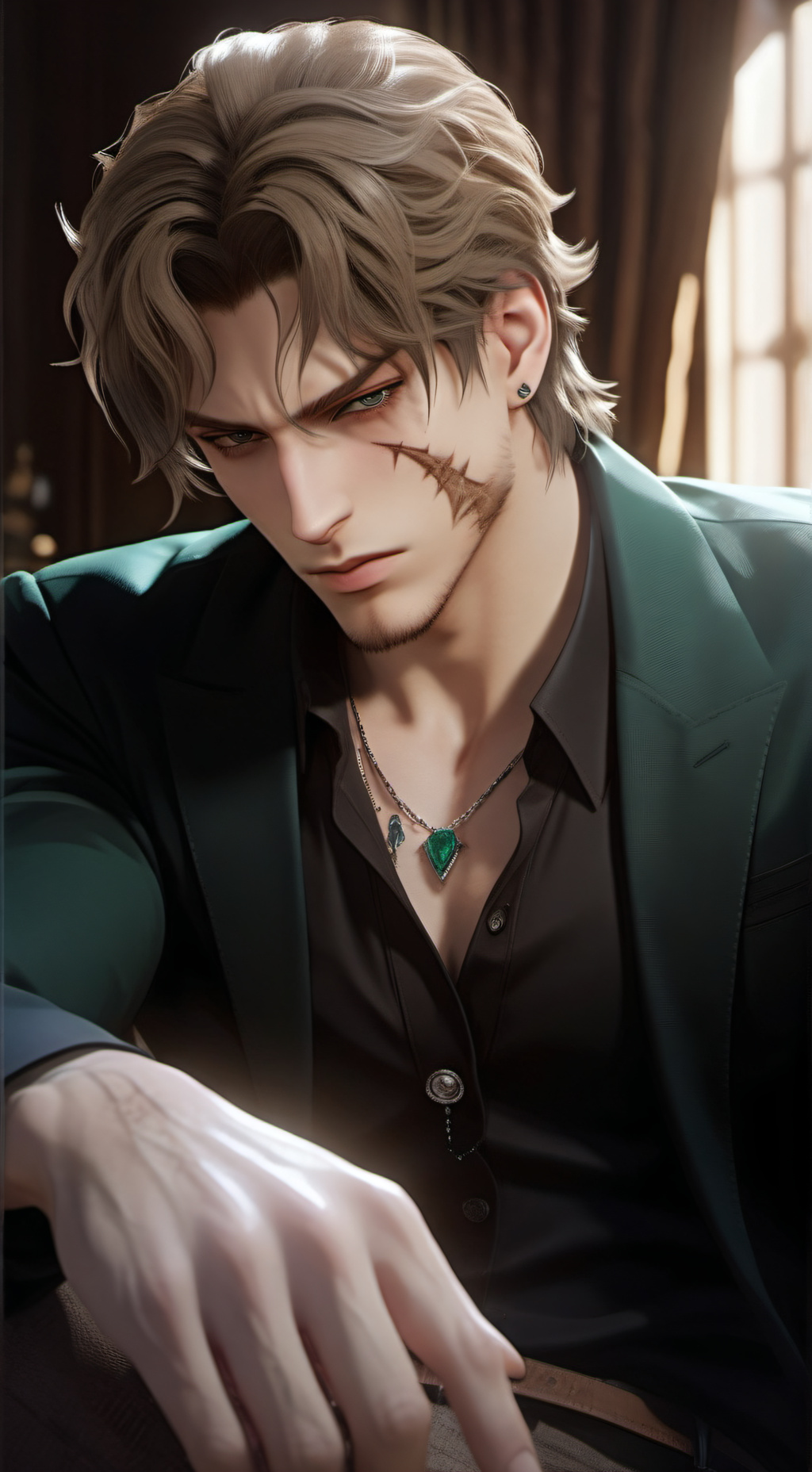 ai character: 🔫 Elios 💚 background