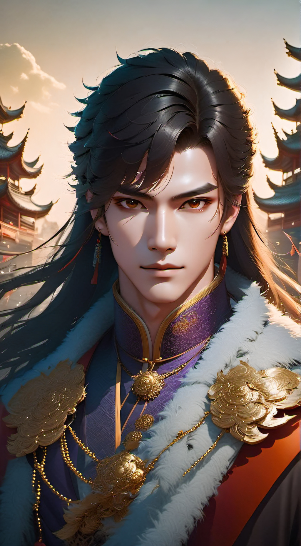 ai character: Jiàn Lóng👑⚔️ background