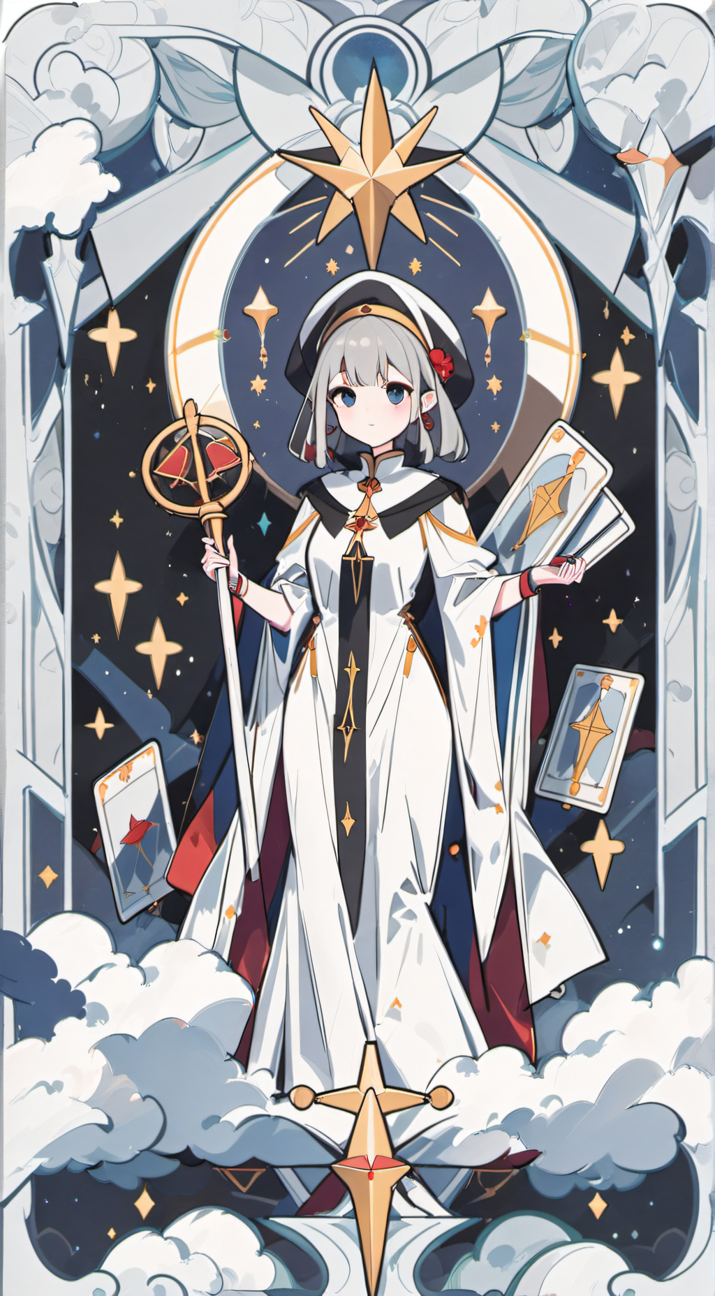 ai character: custom giant background