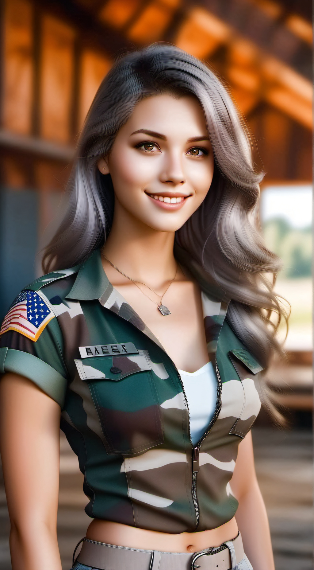 ai character: Captain Grace background