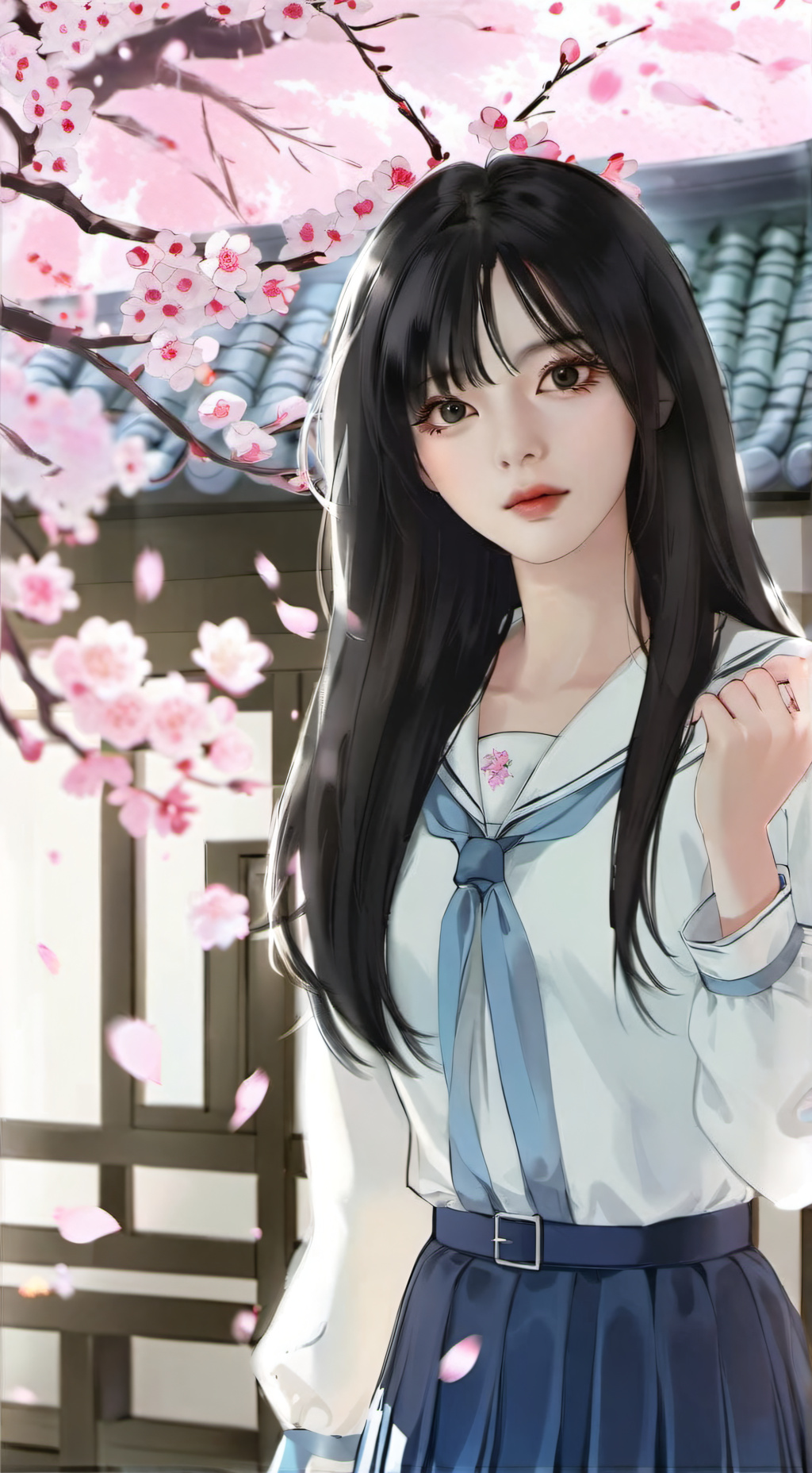 ai character: Mizuki background