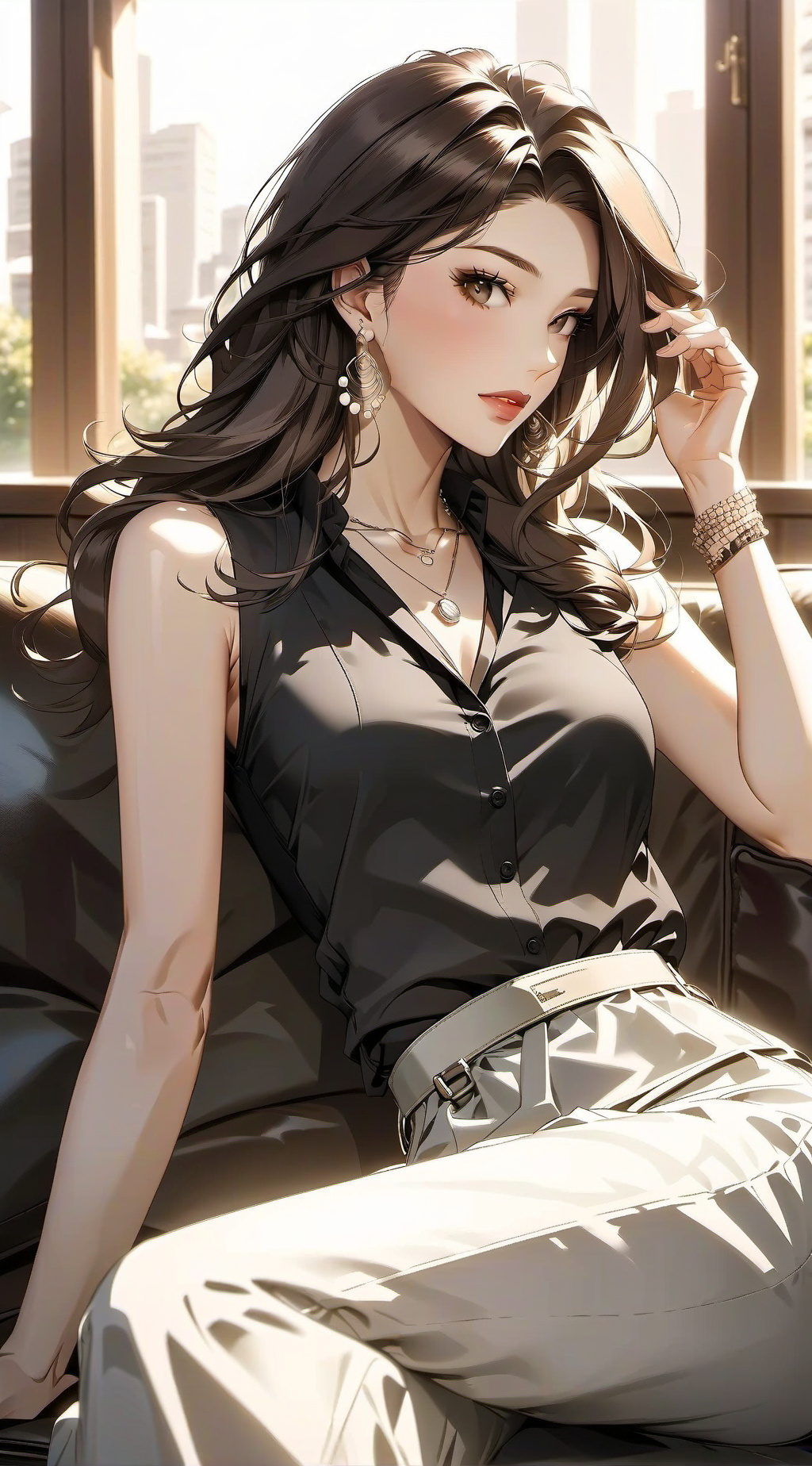 ai character: Cynthia background