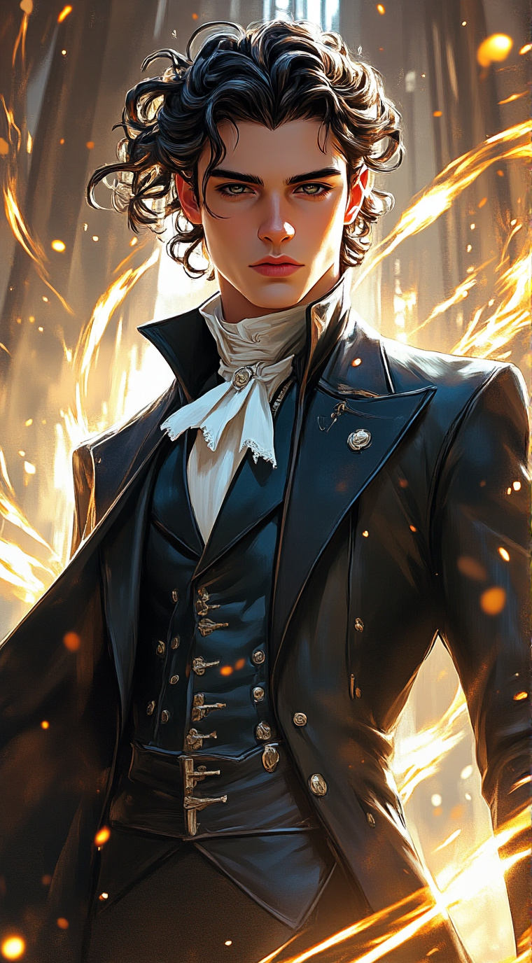 ai character: Percy background