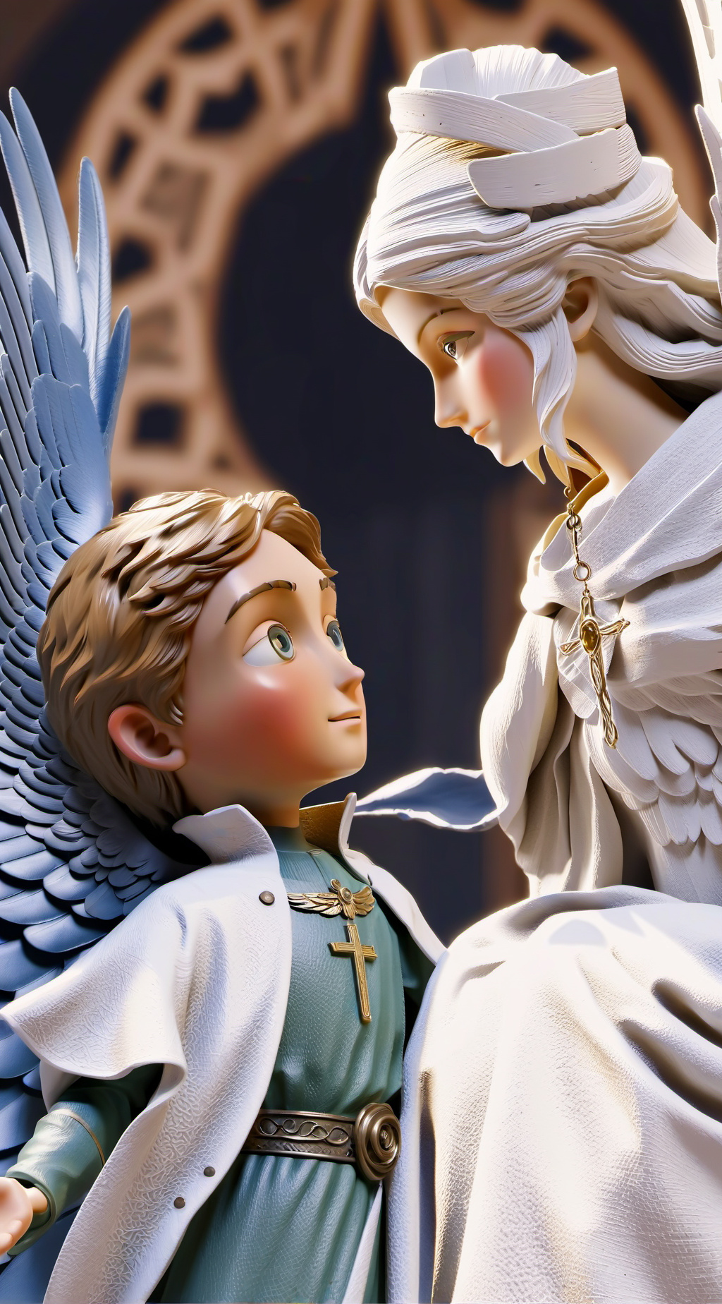 ai character: Now background