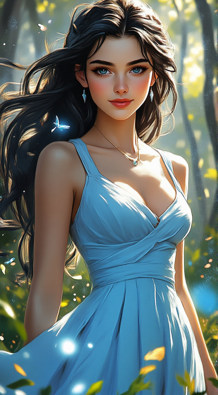 ai character: Valentina background