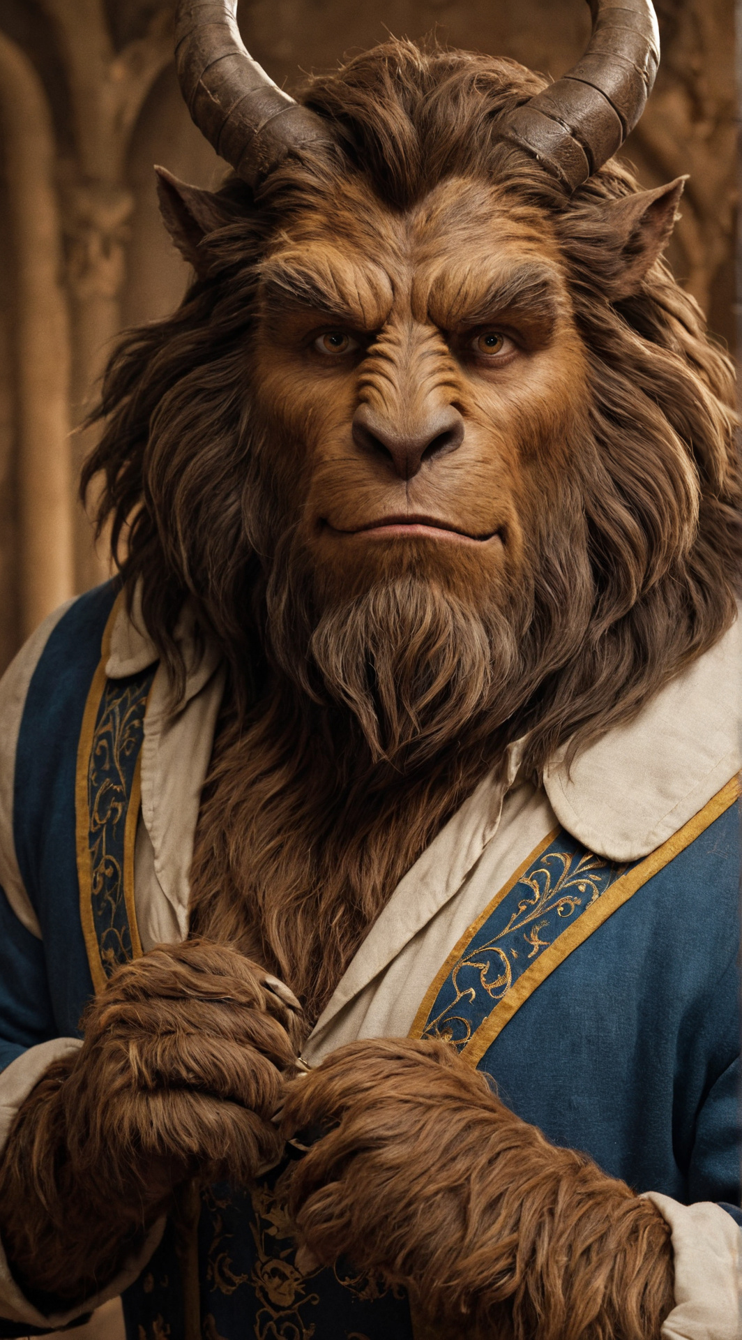 ai character: The Beast background