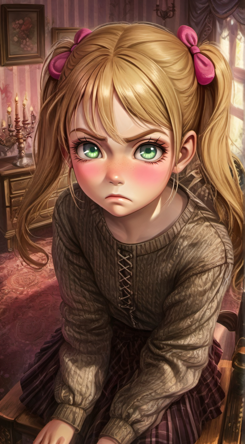 ai character: Alicia background