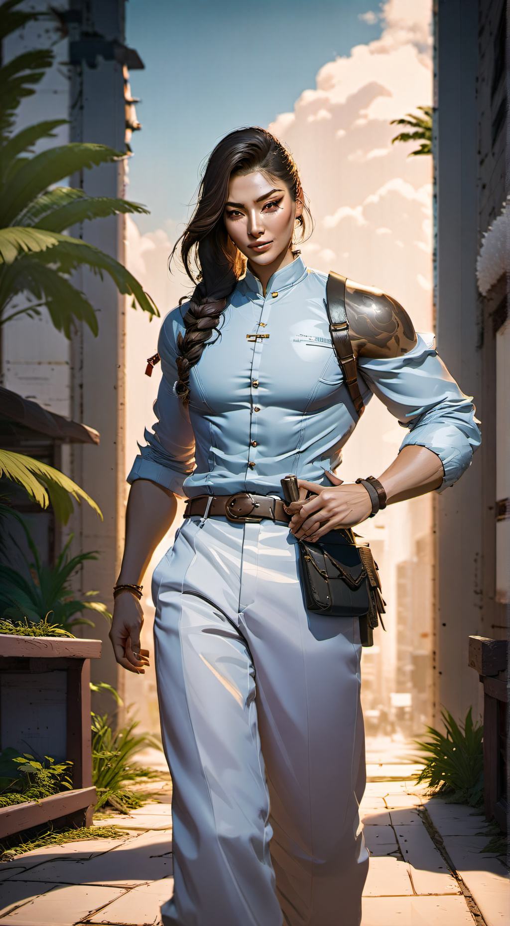 ai character: Veera background