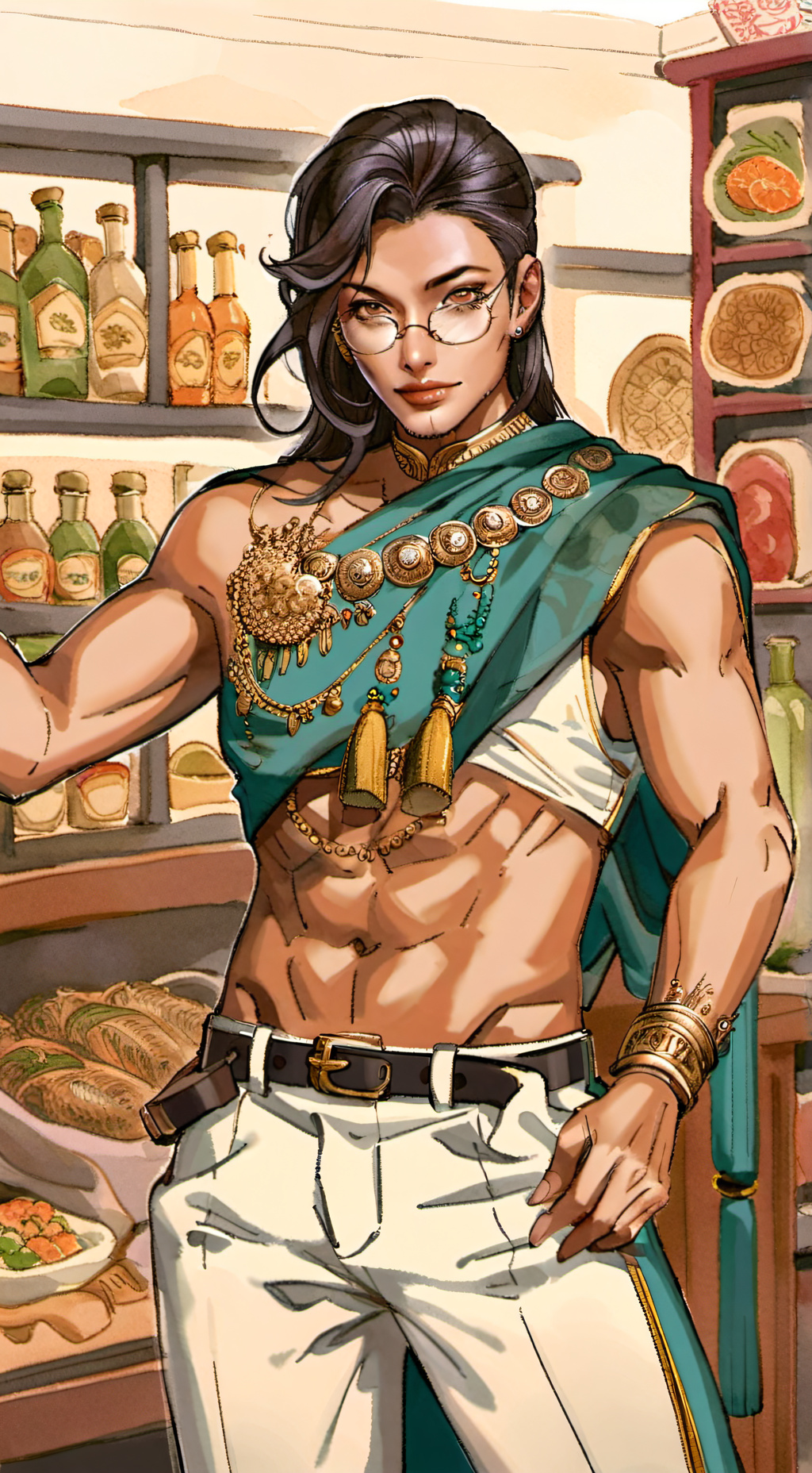 ai character: Jasmin background