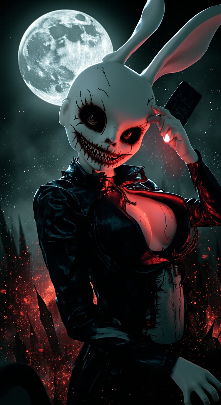 ai character: The Hollow Hare background