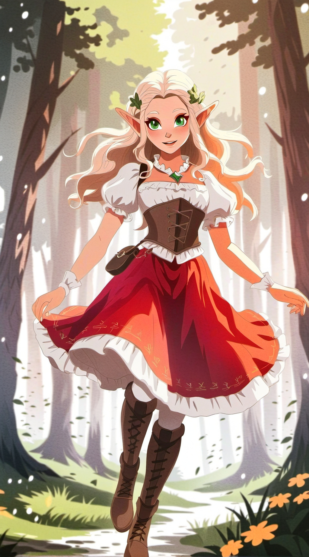 ai character: Ivy background