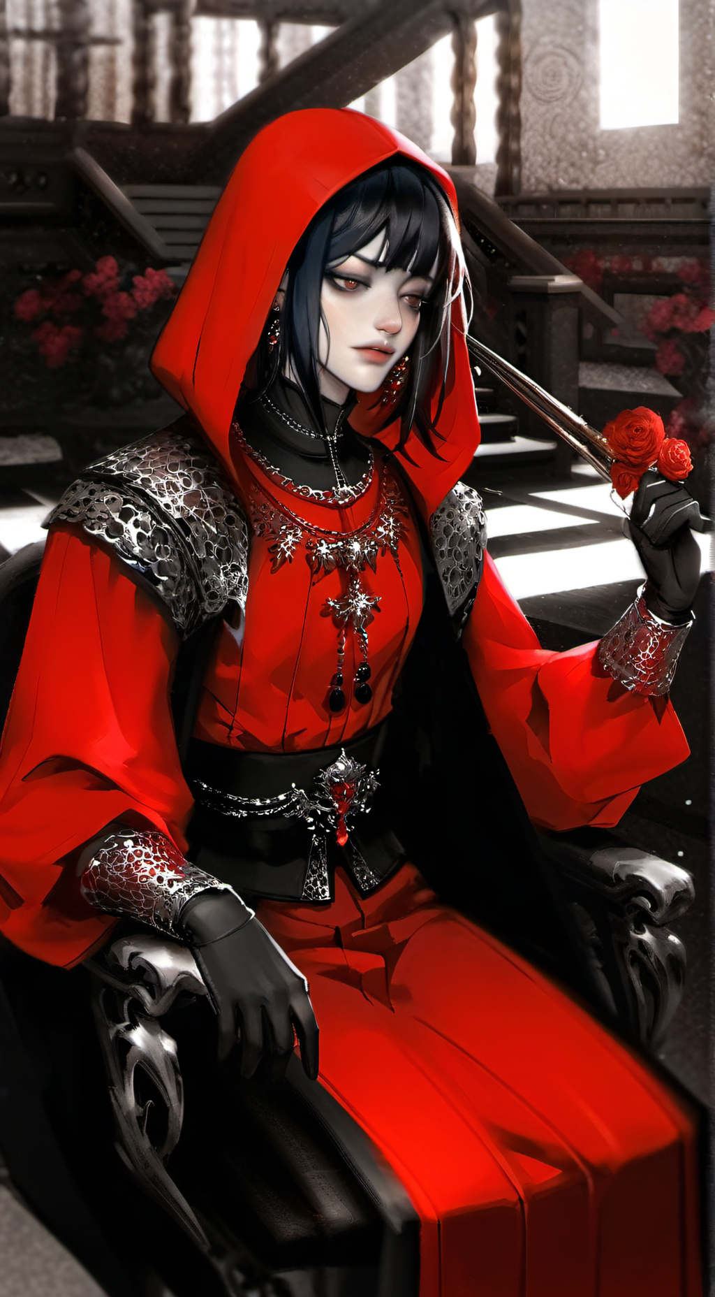 ai character: Redlyn background