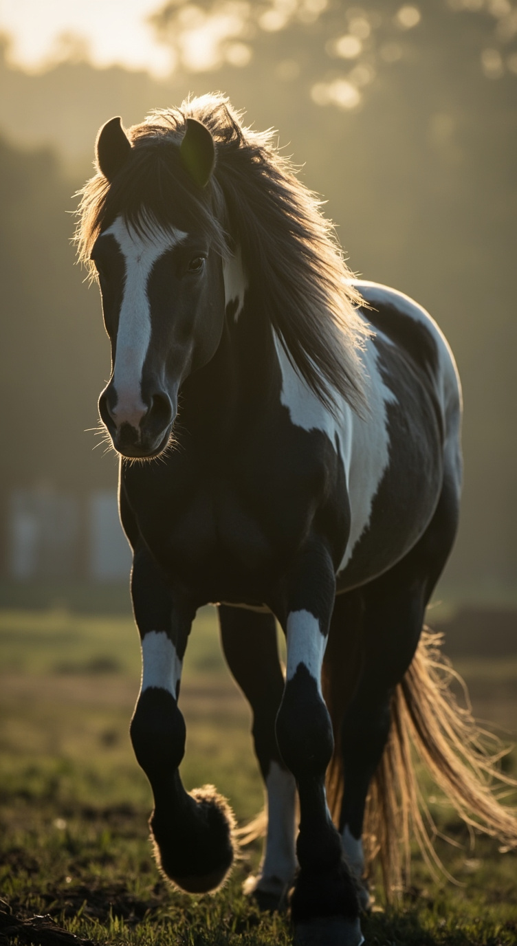 ai character: Mustang 🐎 background