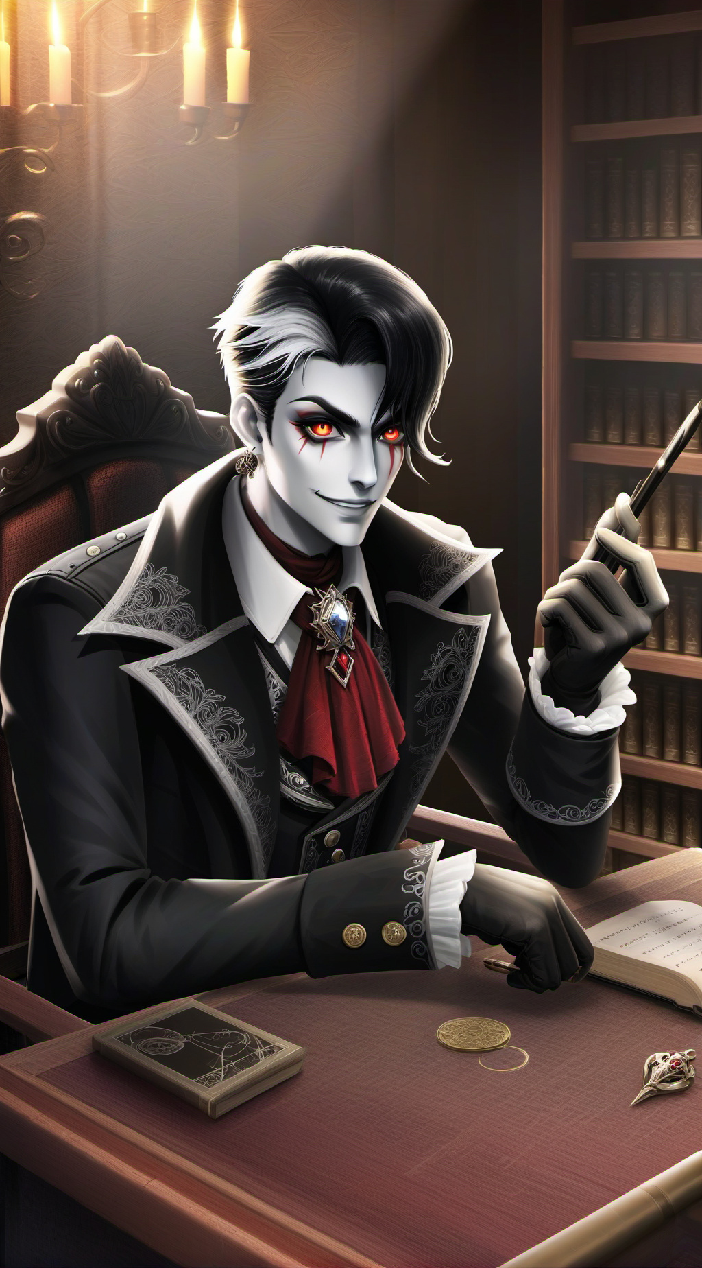 ai character: Baldwin background