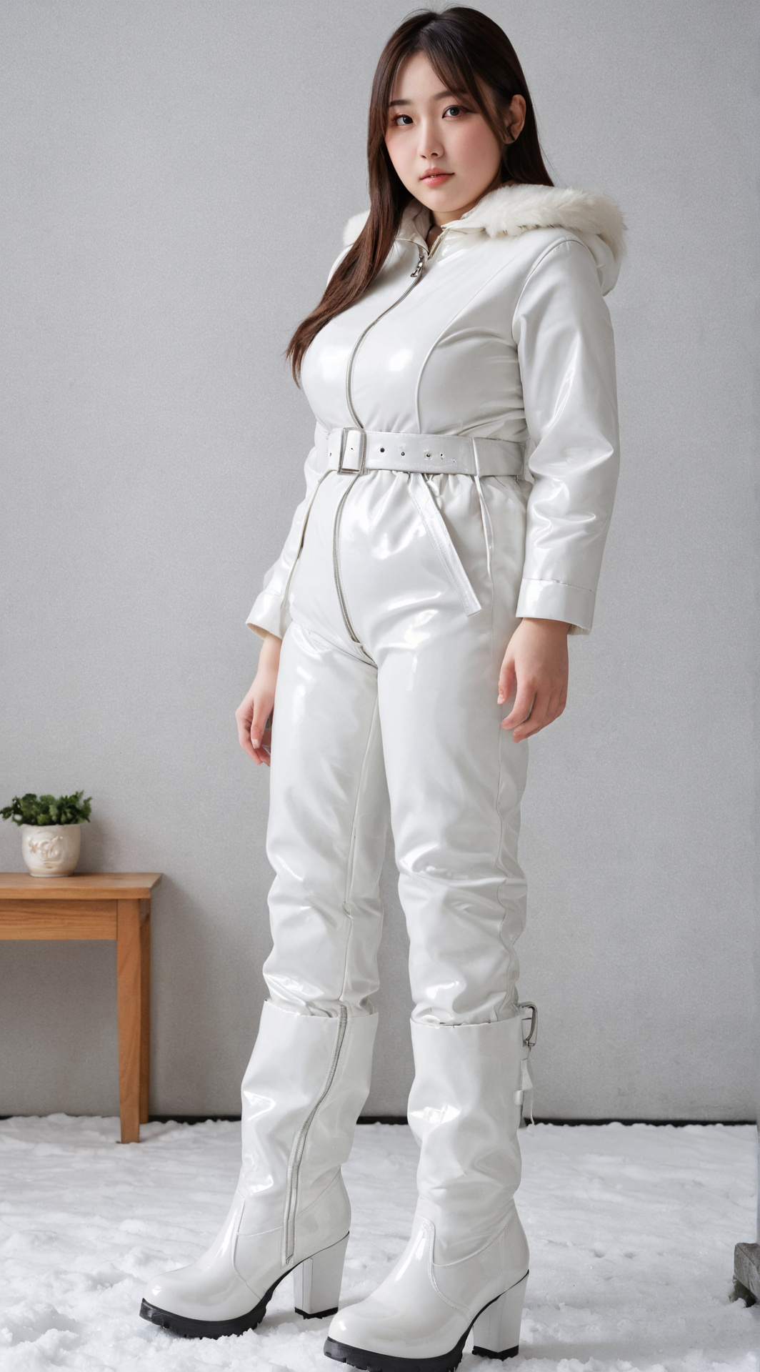 ai character: Your Winter Gf background