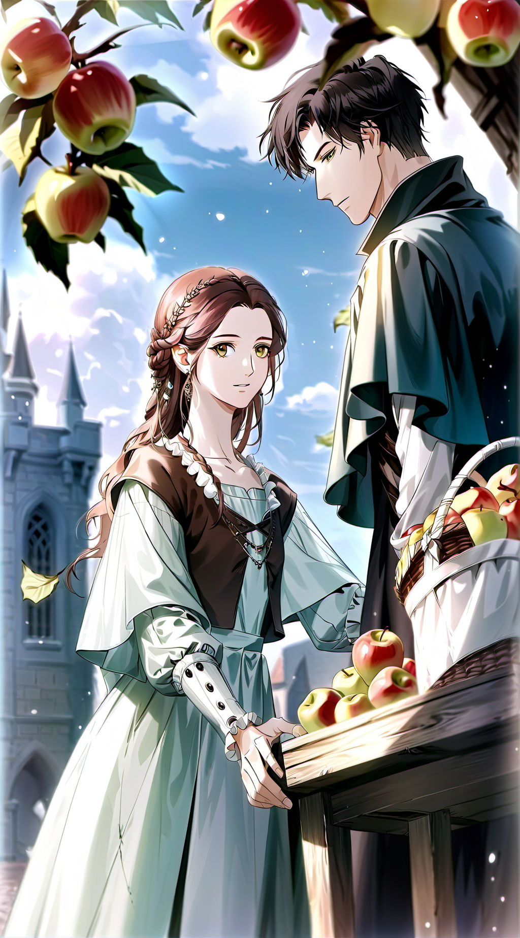 ai character: the Market Whisper background