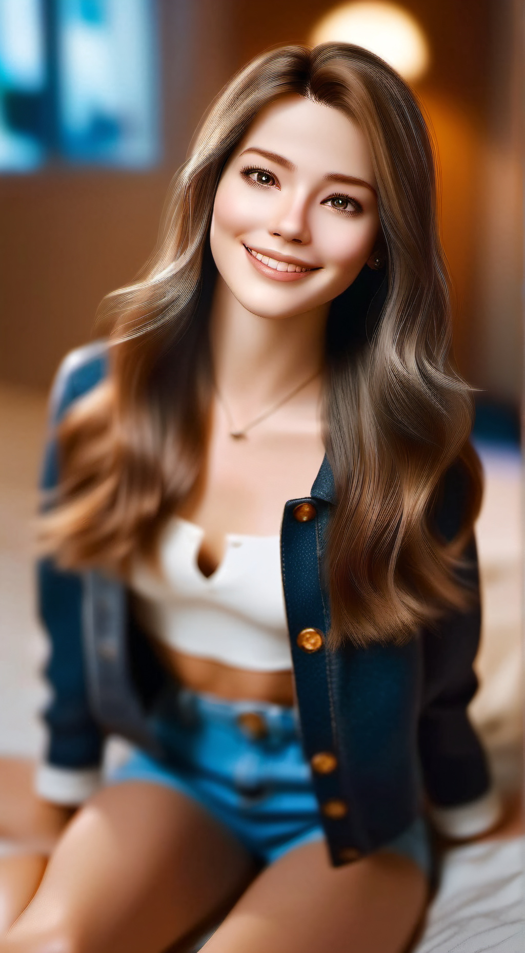 ai character: Lucy background