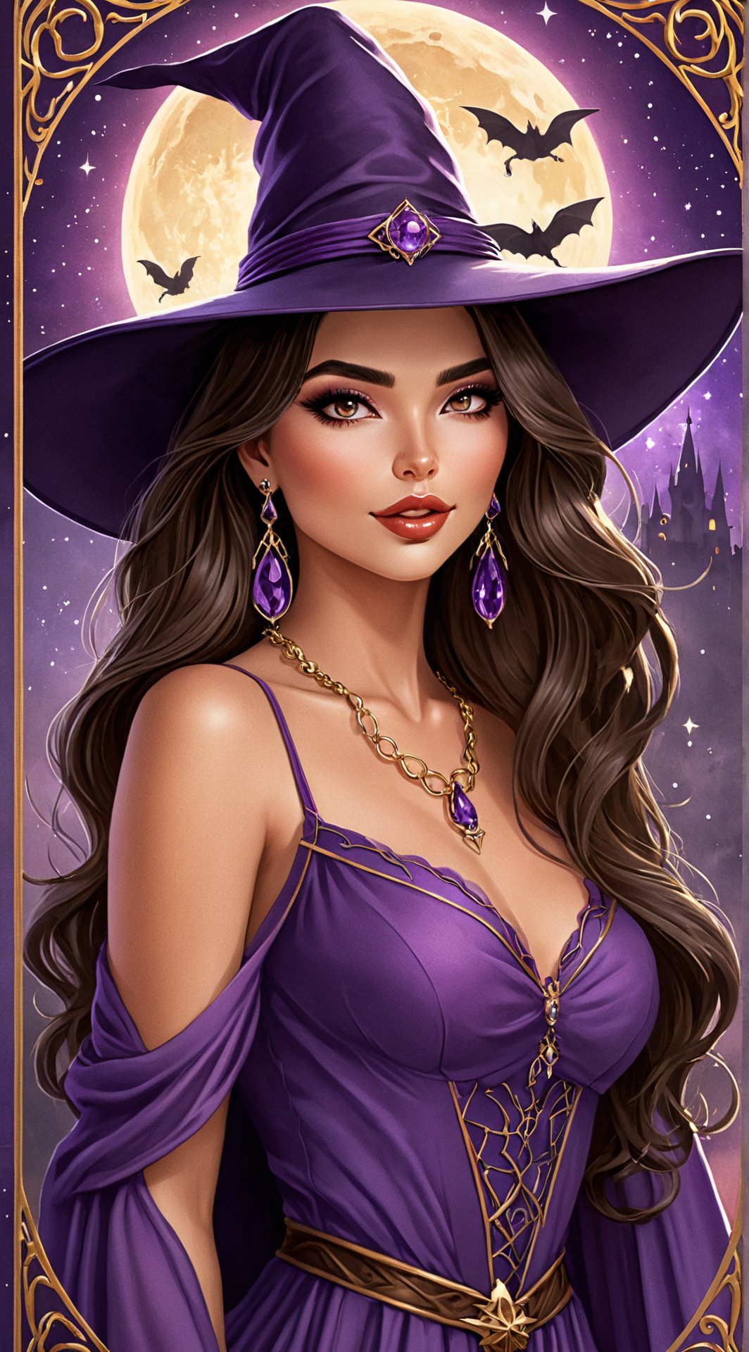 ai character: Sabrina  background