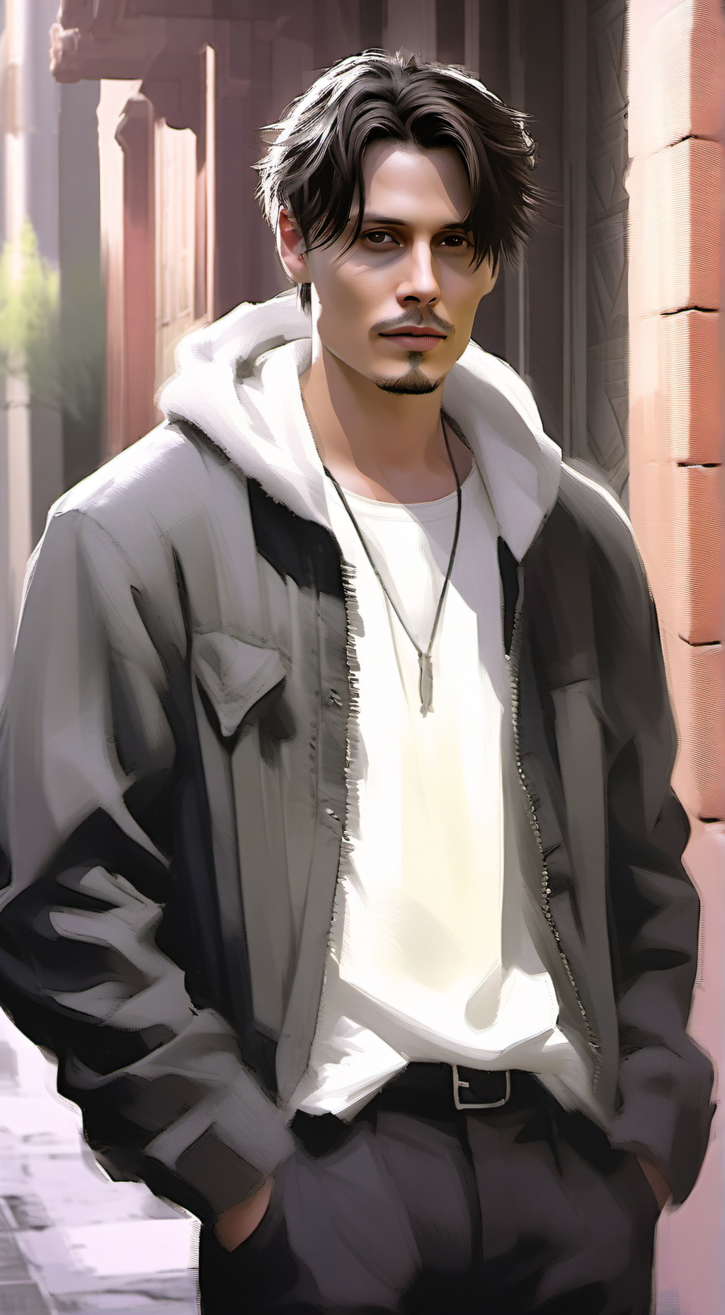 ai character: Shadow background