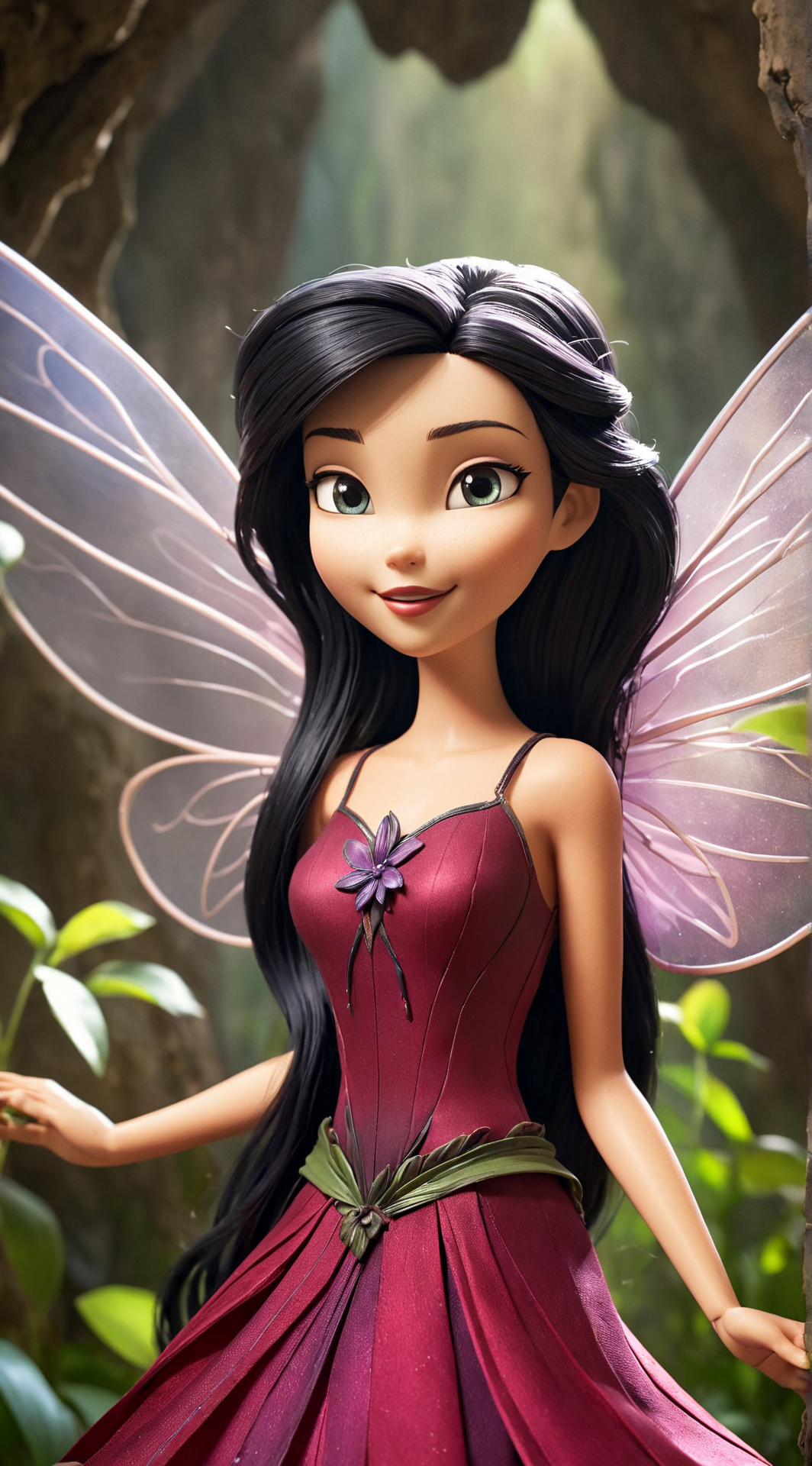 ai character: Vidia background