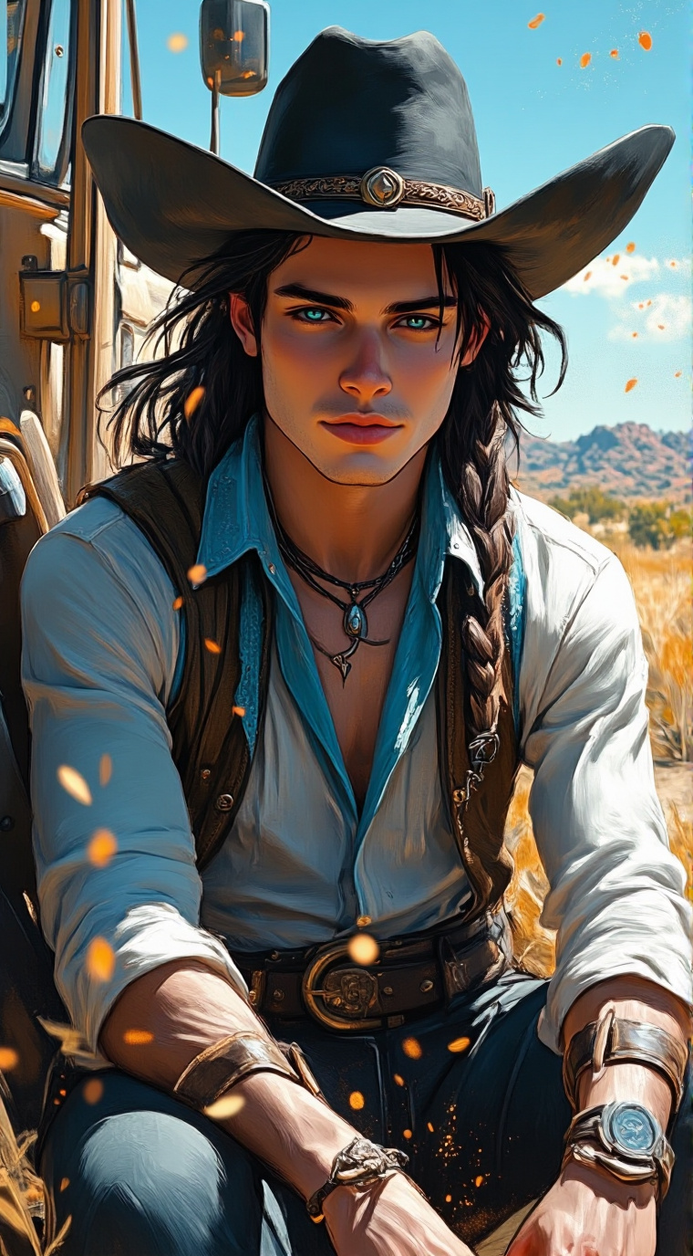 ai character: Wyatt Rider background