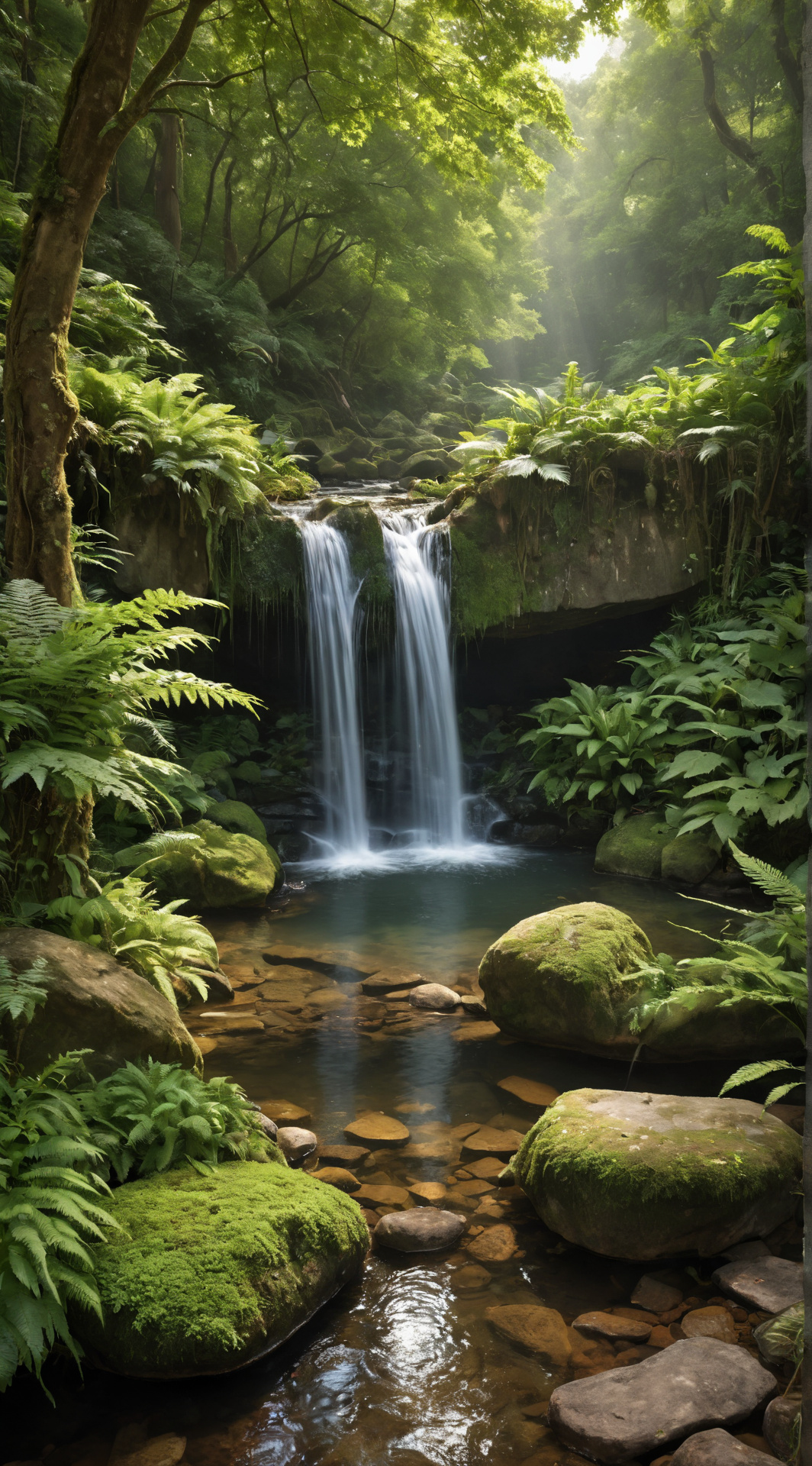 ai character: Red background