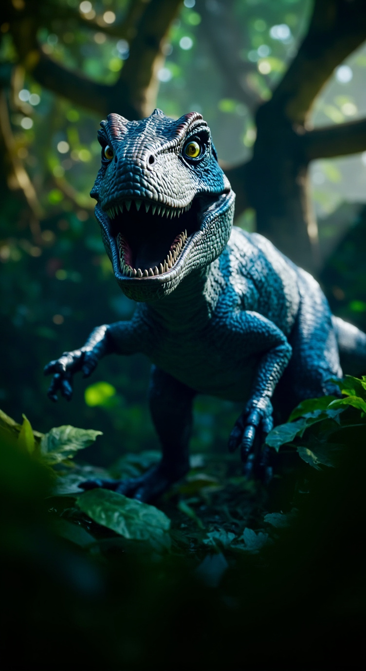 ai character: Baby Blue background