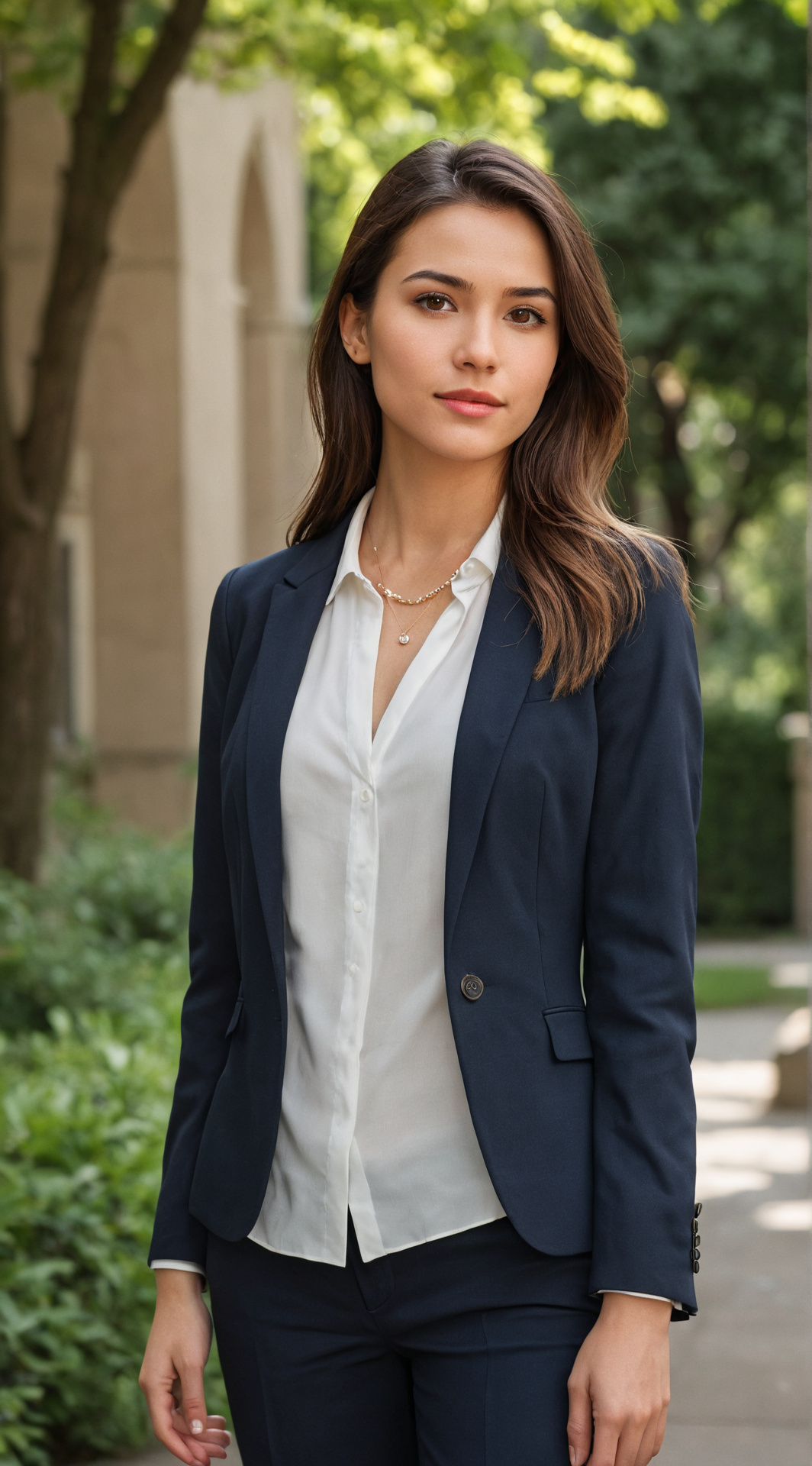 ai character: Milena Ceballos background