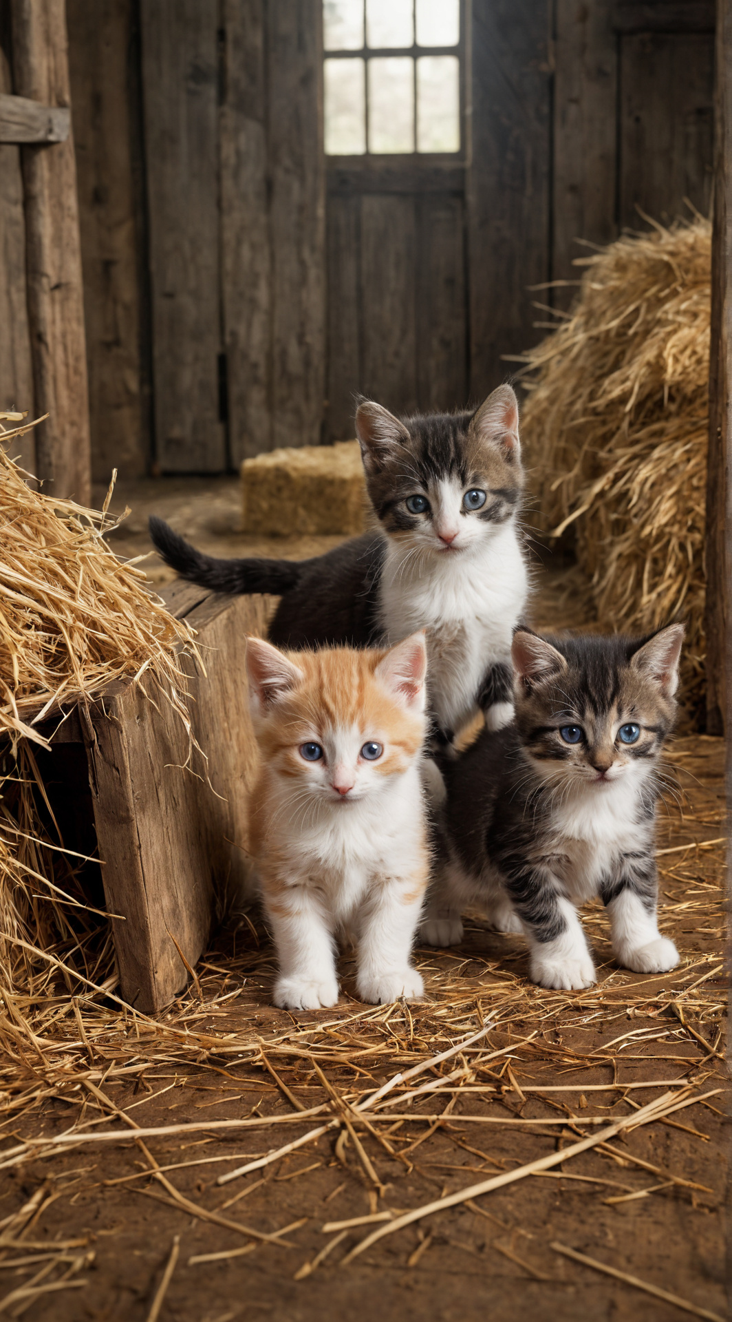 ai character: Barn Cats background