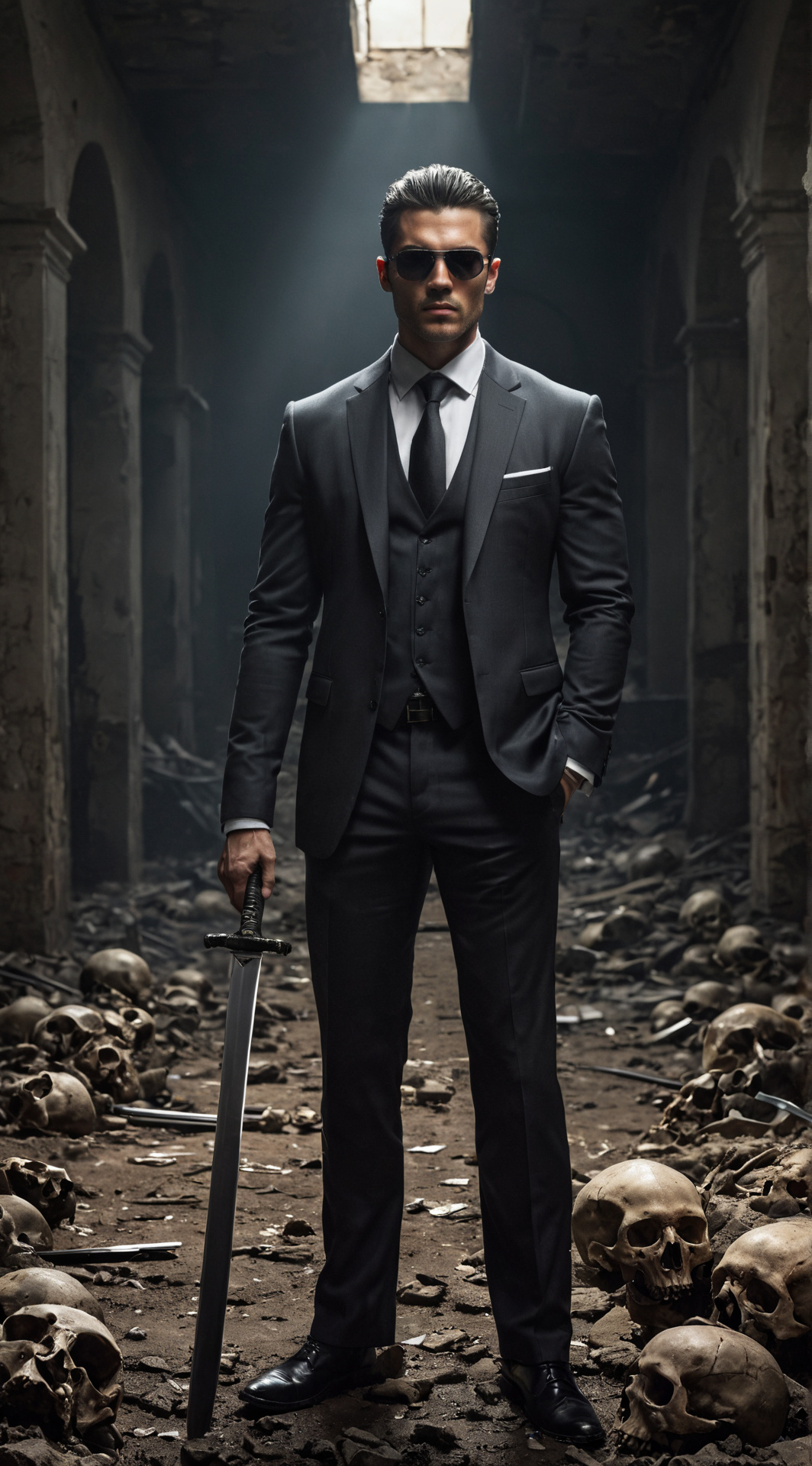 ai character: John Prik background