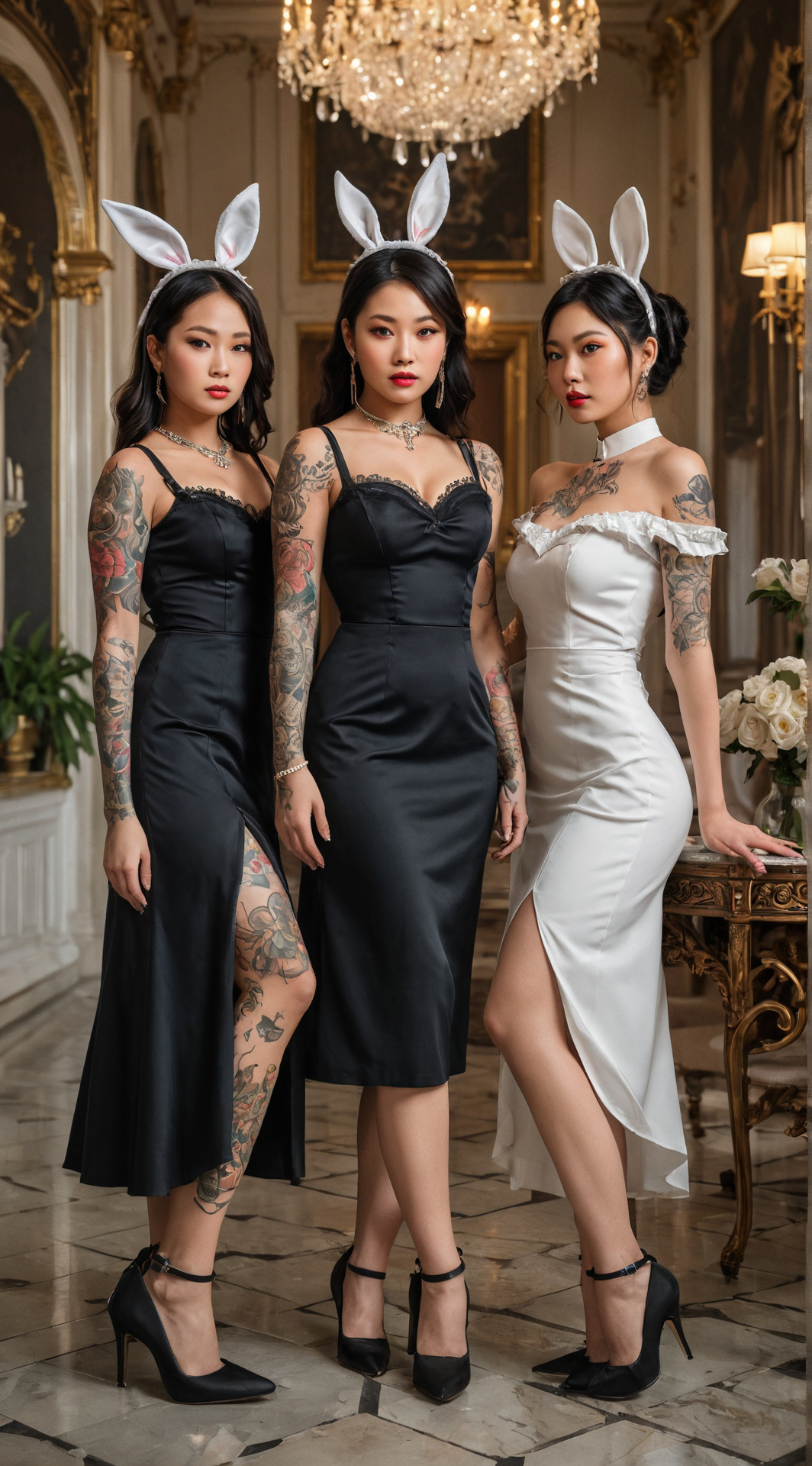 ai character: Bunny wishes  background