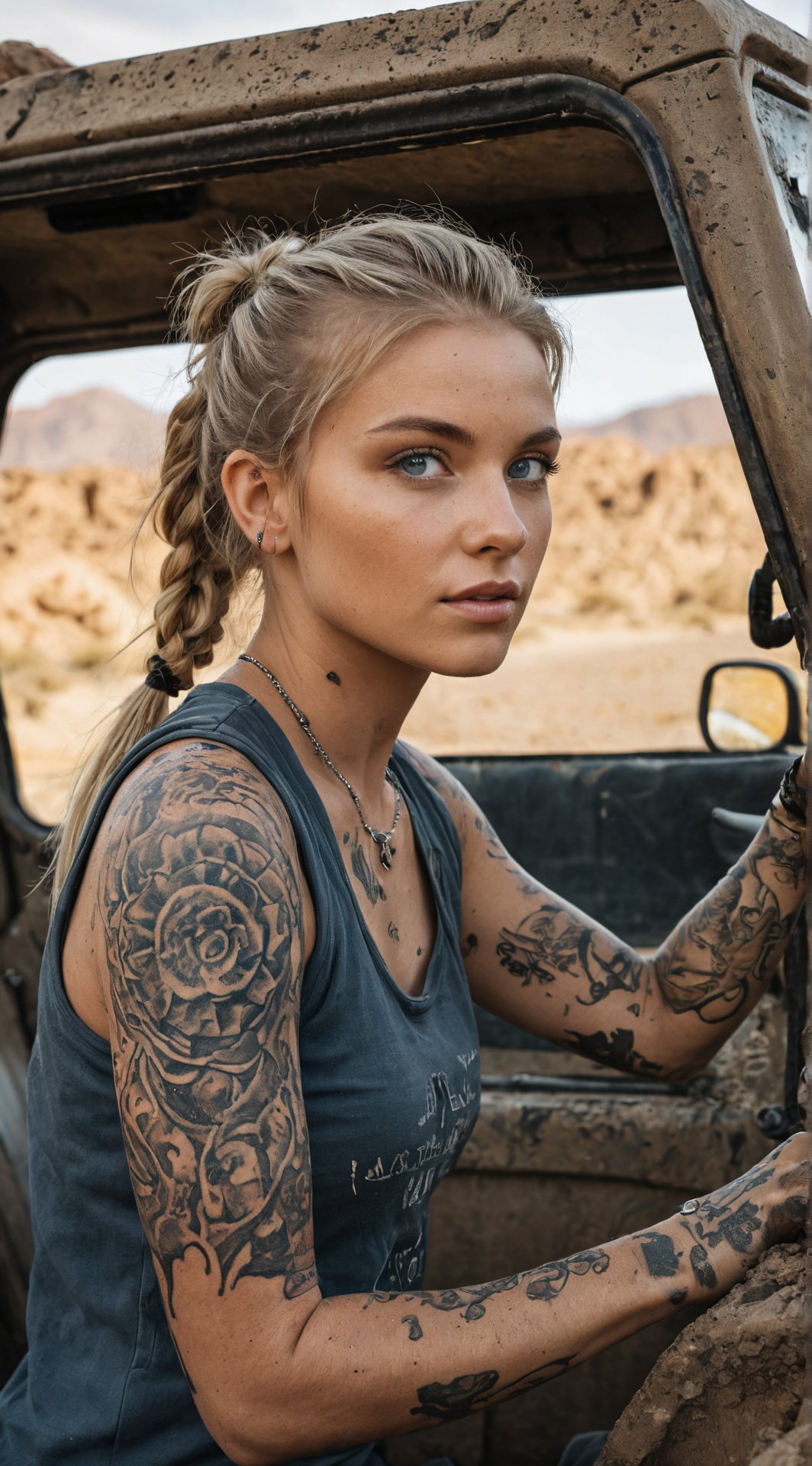 ai character: Michelle’s Trip background