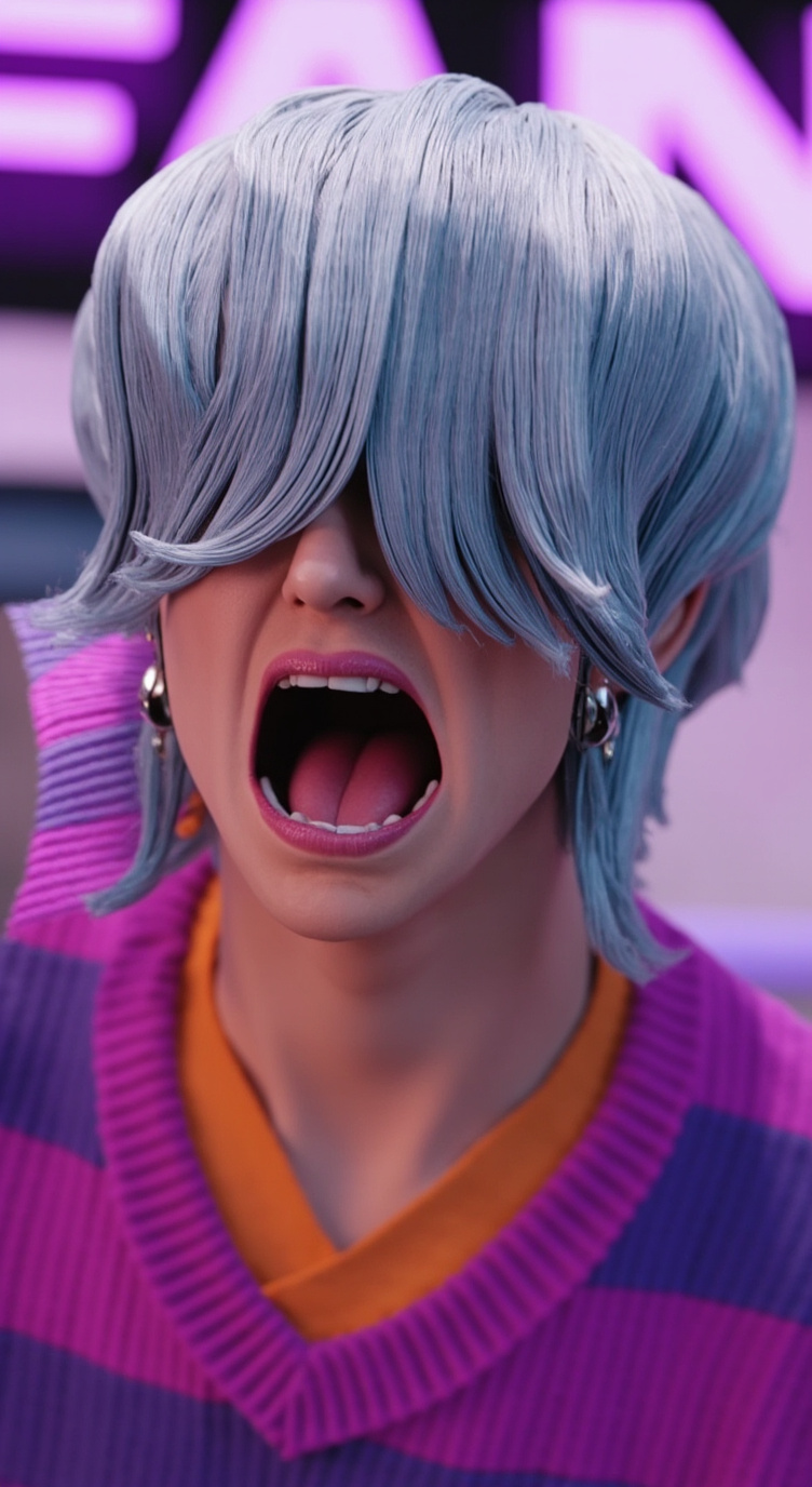 ai character: Mystery  background