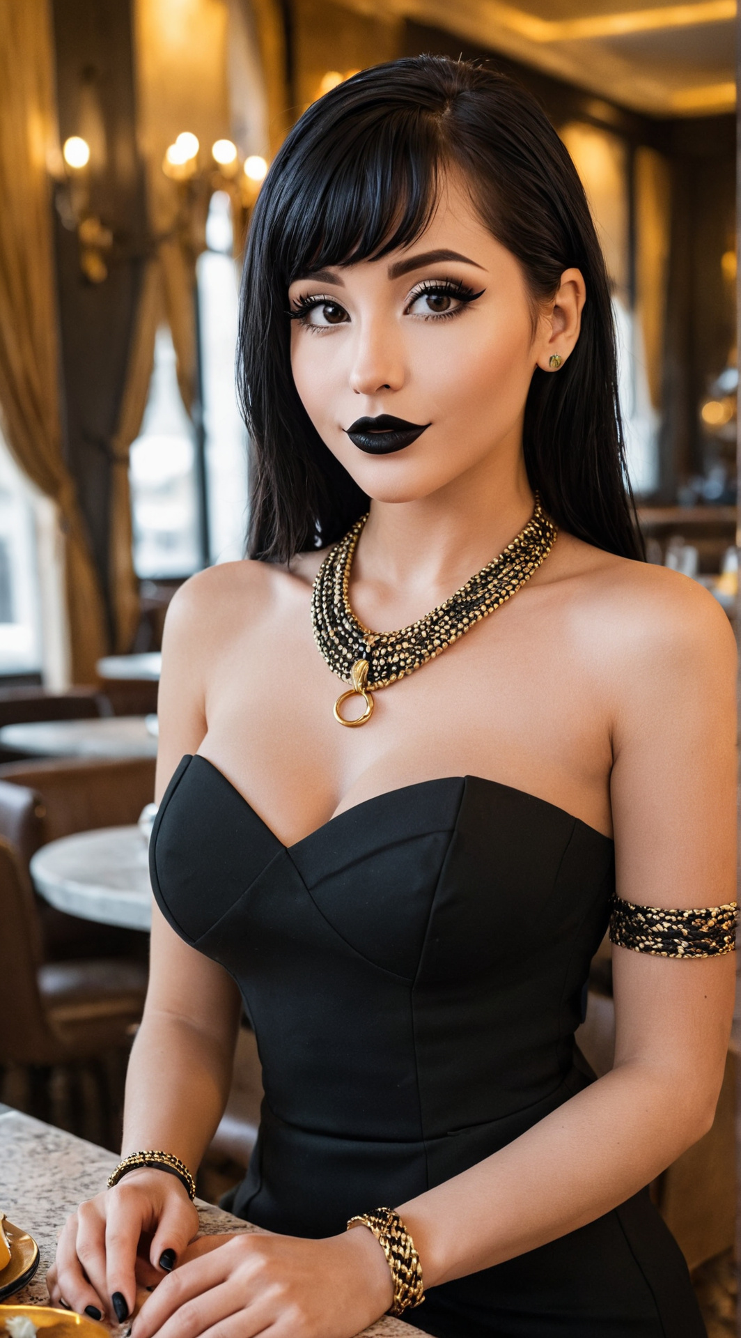 ai character: A Stolen Date background