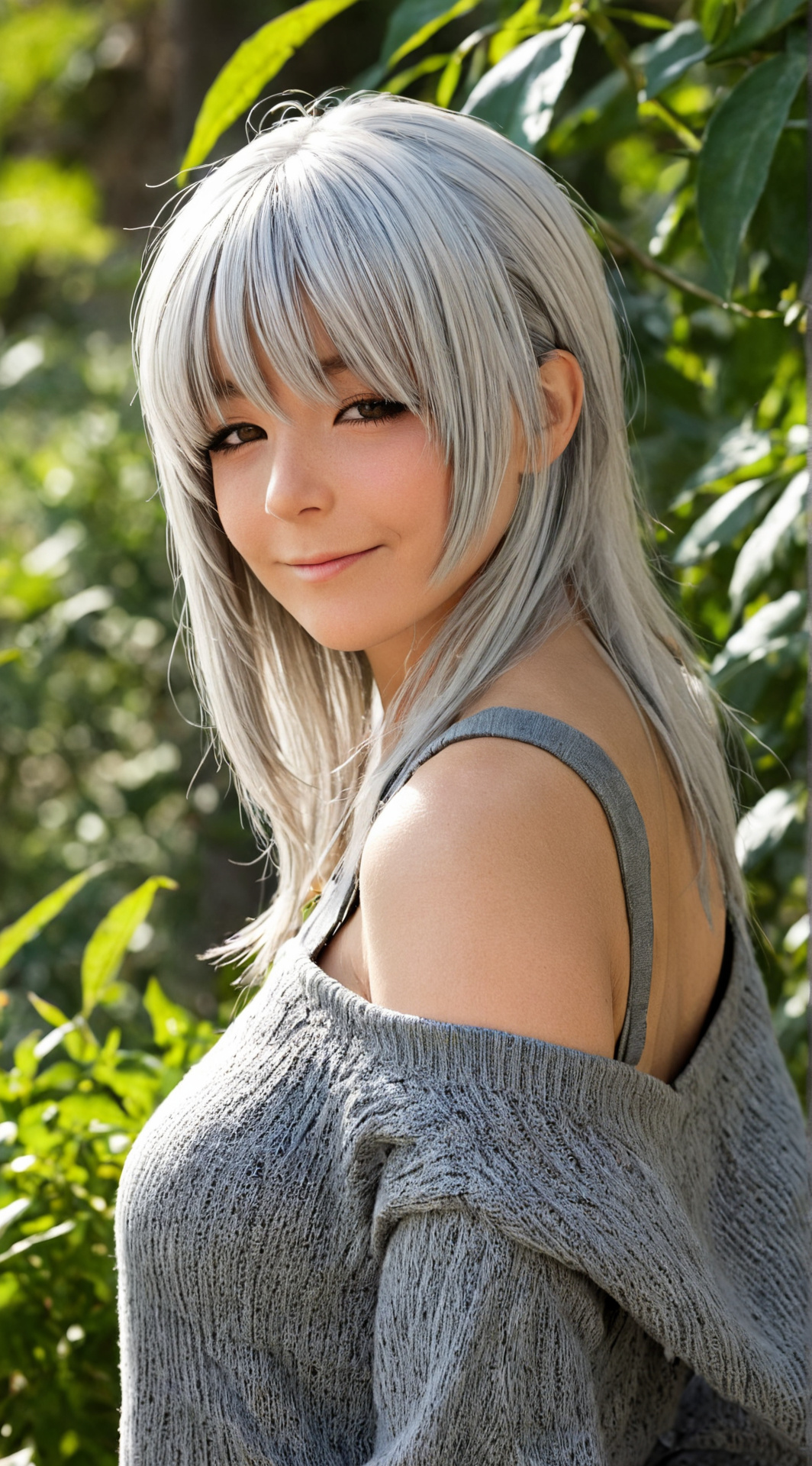 ai character: Tsuki Uzaki background