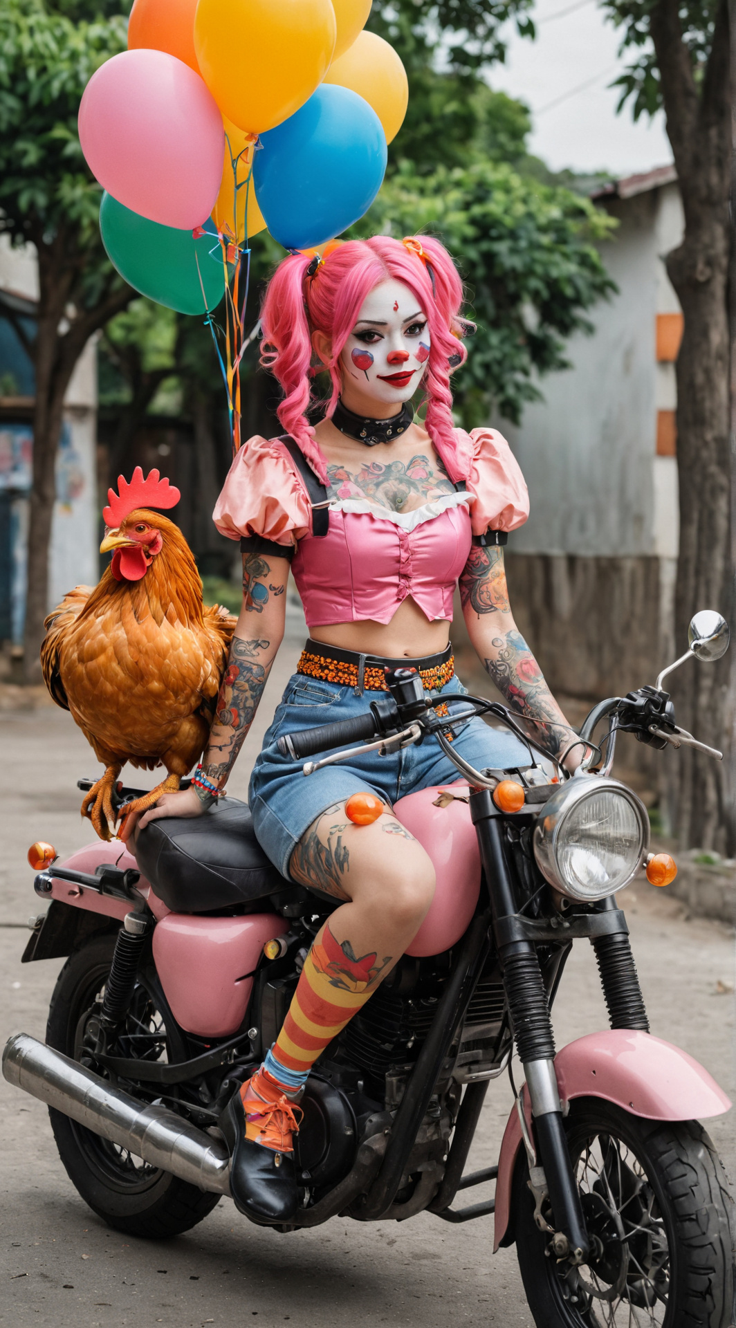 ai character: Pookie Bear Mia background