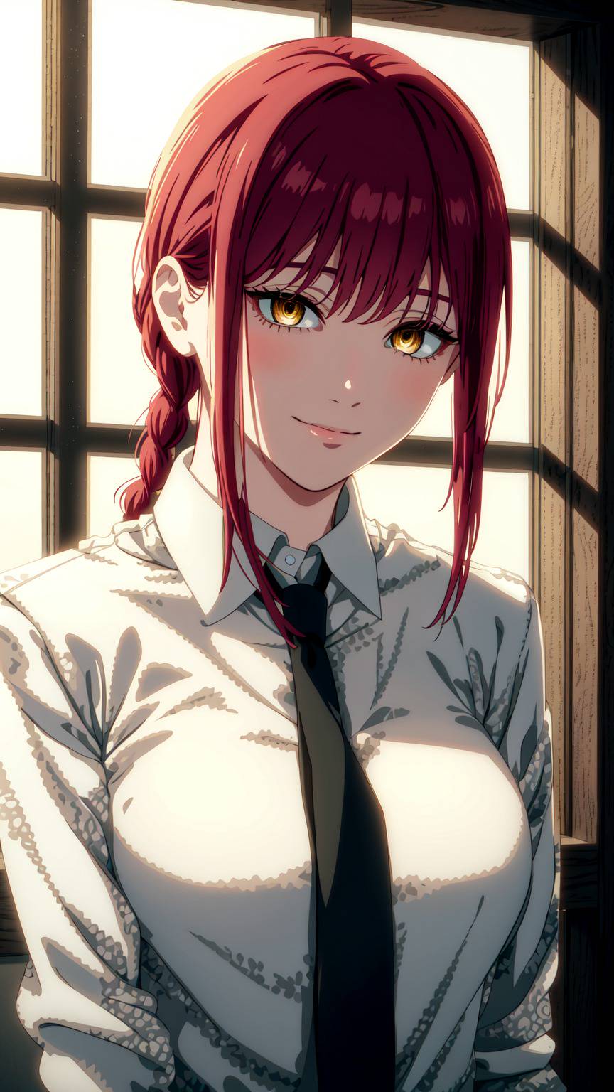 ai character: Makima background